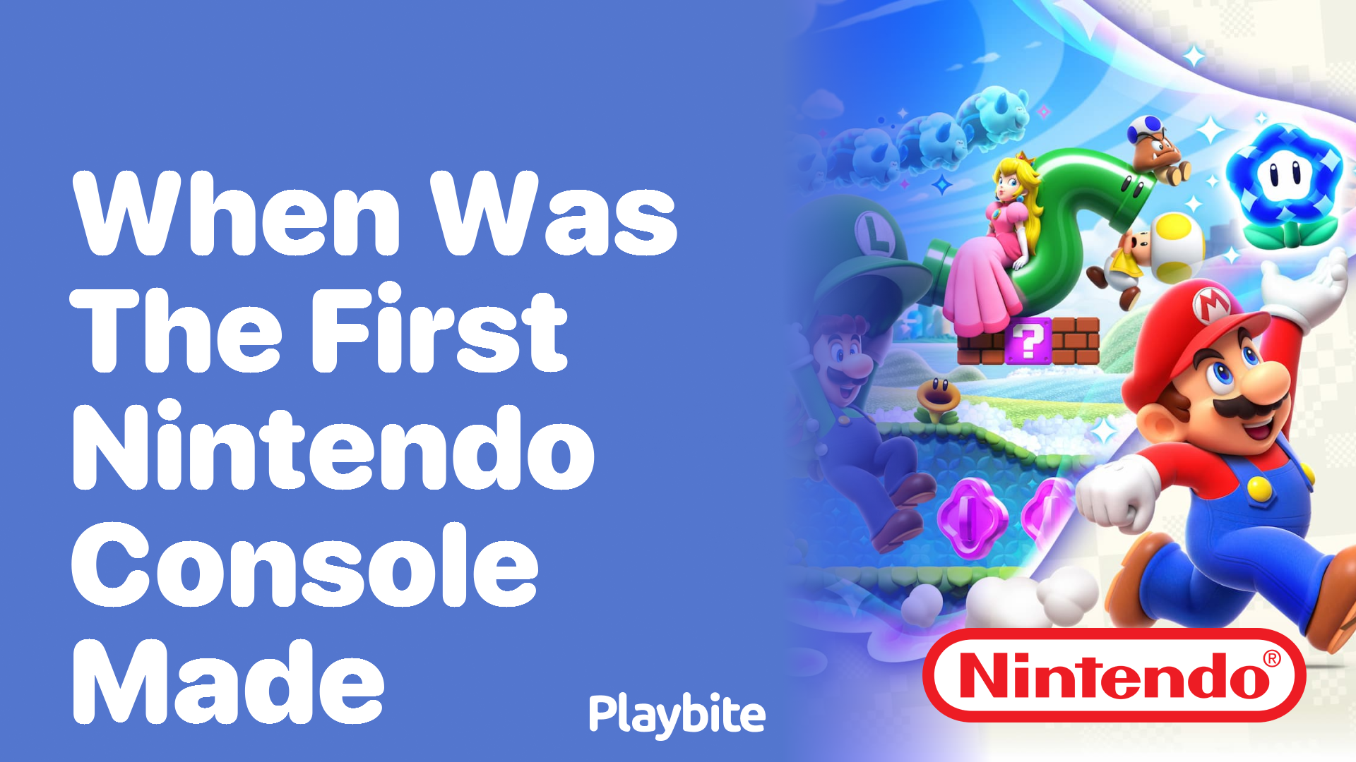 When Was the First Nintendo Console Made?