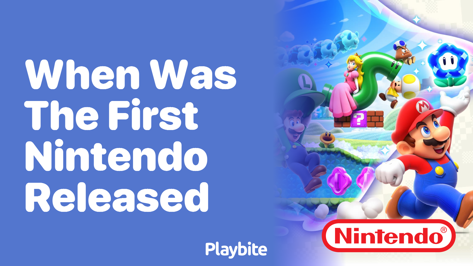 When Was the First Nintendo Released? Unveiling the History!