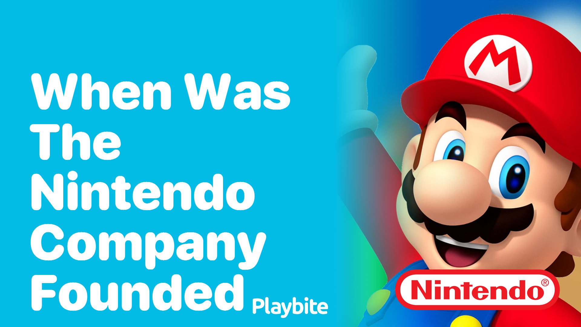 When Was The Nintendo Company Founded? Dive Into Its Historic Beginnings