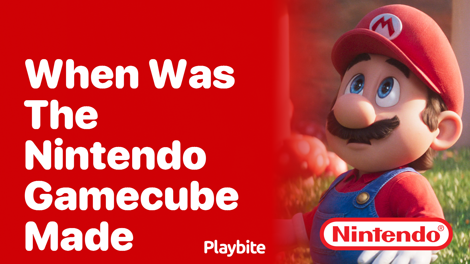 When Was the Nintendo GameCube Made?