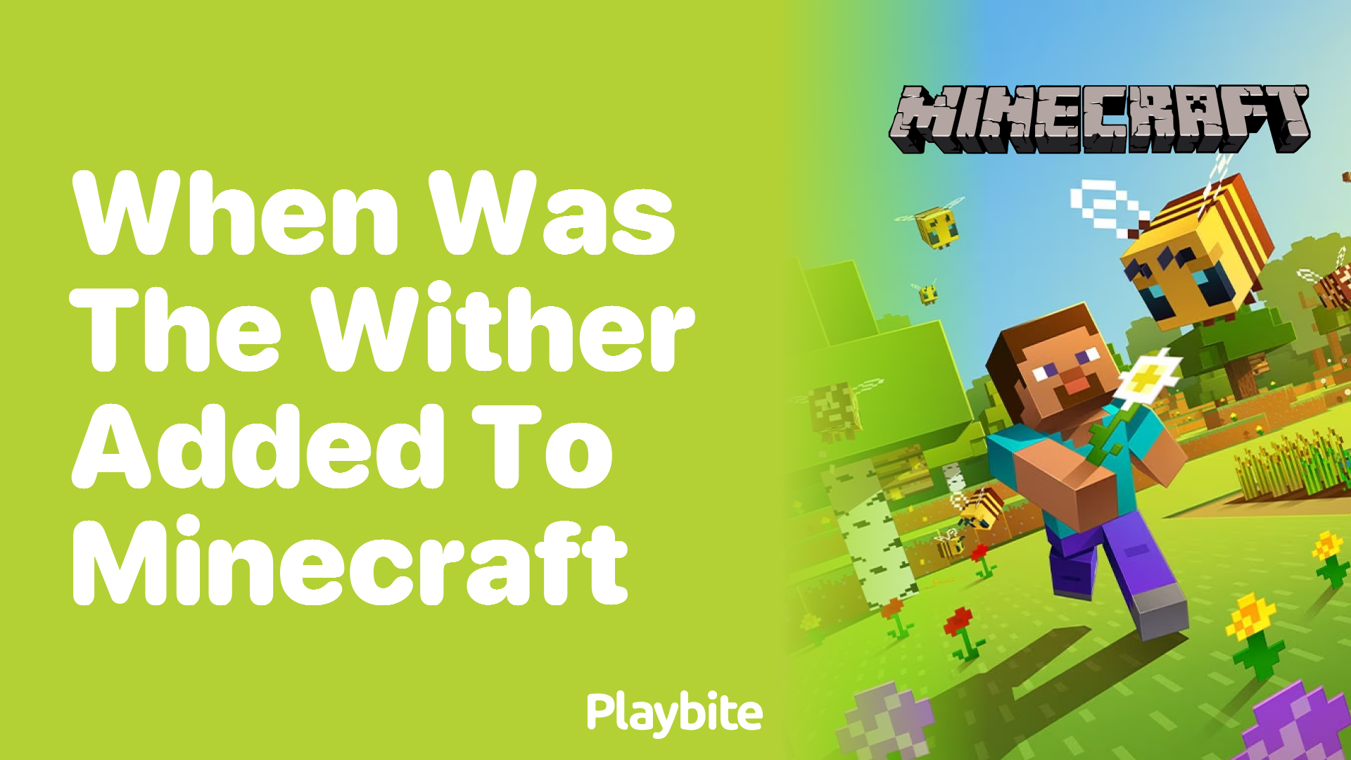 When Was the Wither Added to Minecraft?