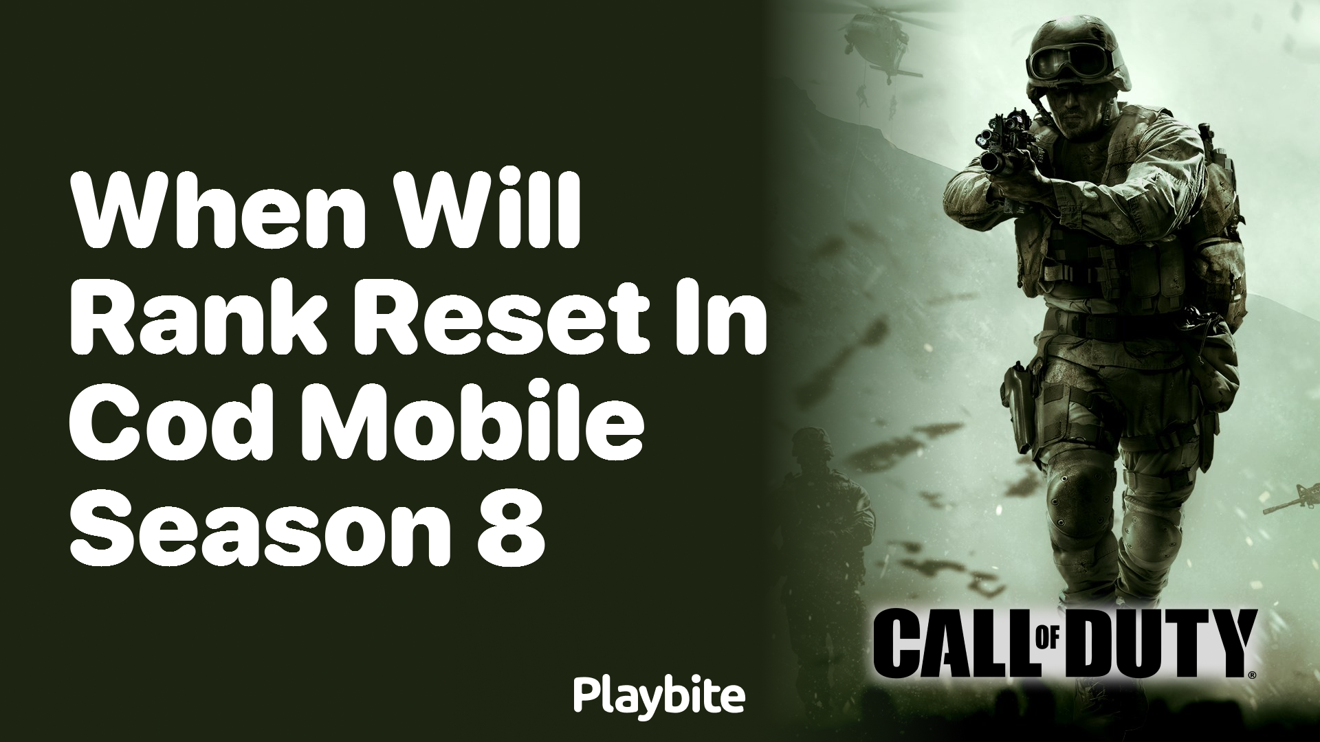 When Does the Rank Reset Happen in COD Mobile Season 8?