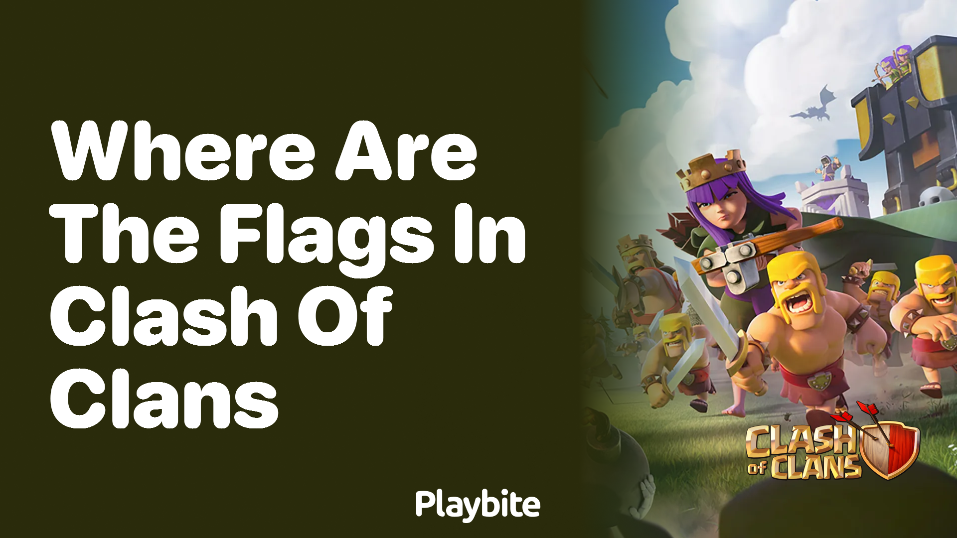 Where Are the Flags in Clash of Clans? Playbite