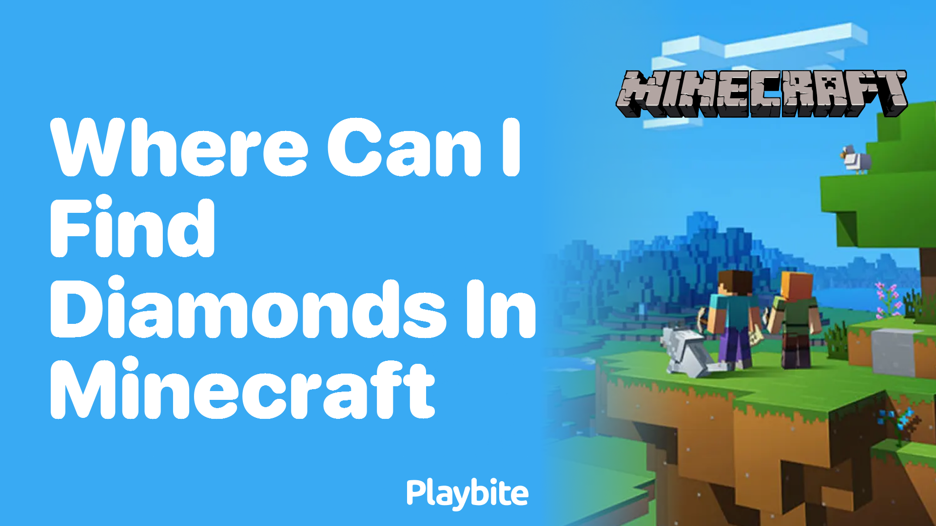 Where Can I Find Diamonds in Minecraft?