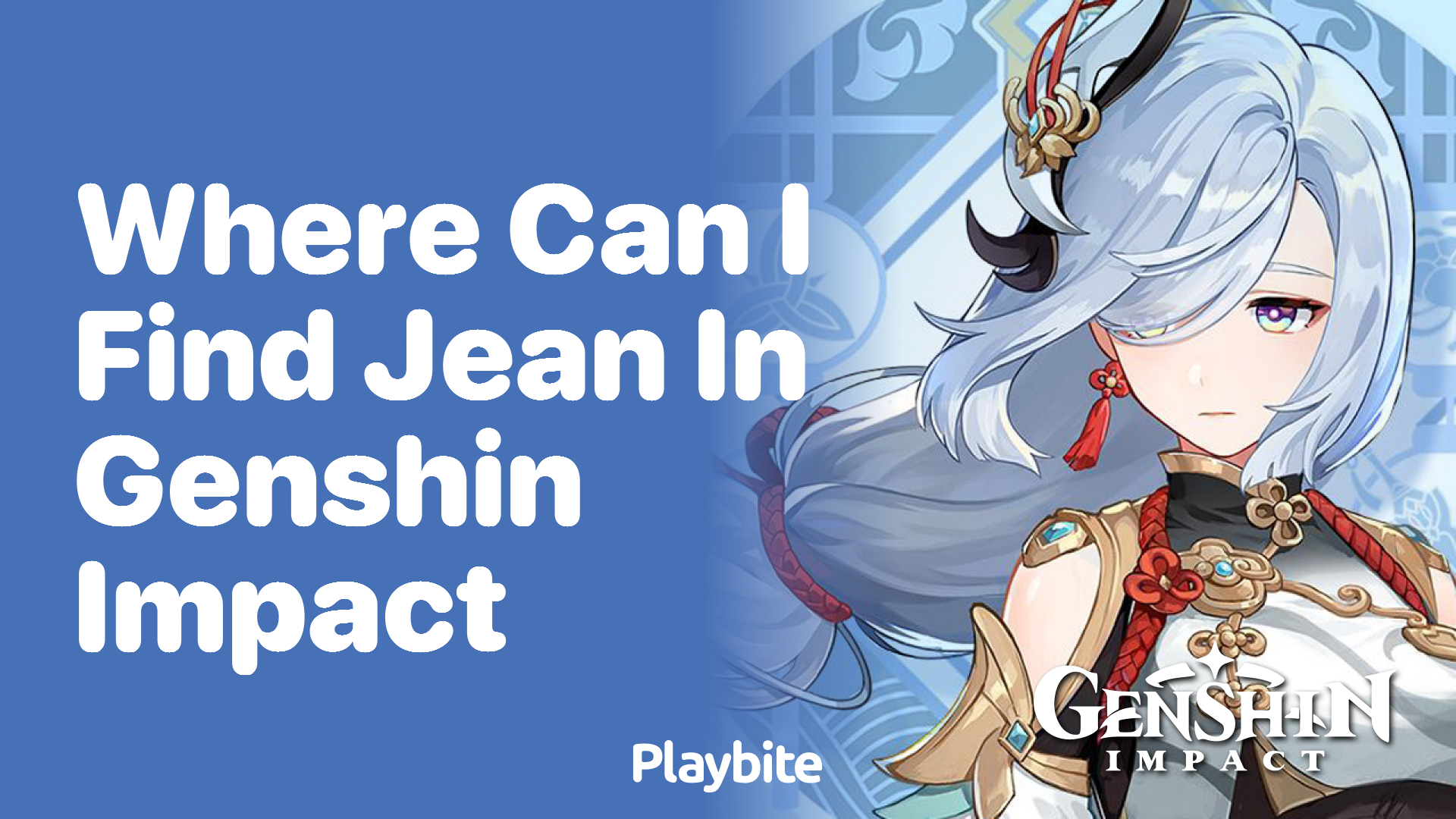 Where Can I Find Jean in Genshin Impact?