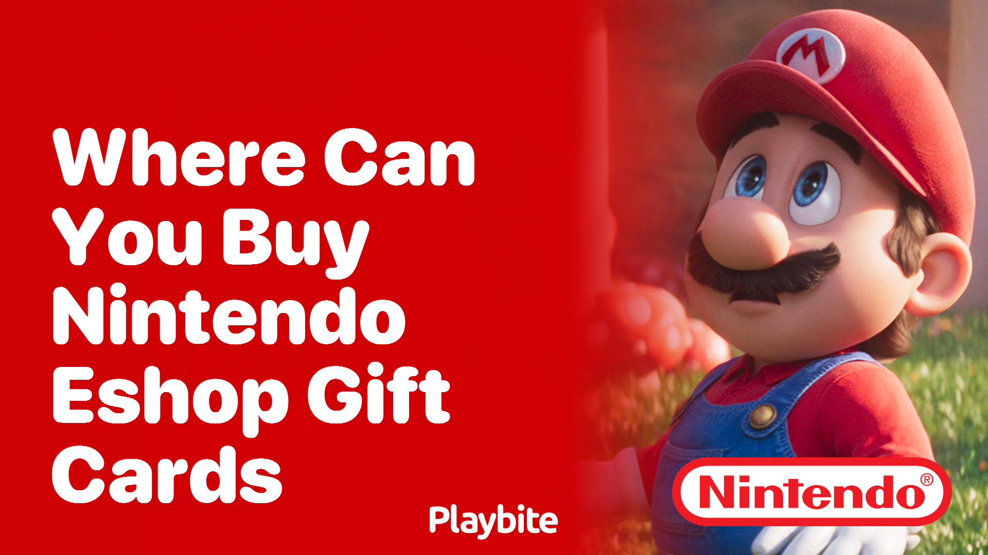 Where Can You Buy Nintendo eShop Gift Cards?