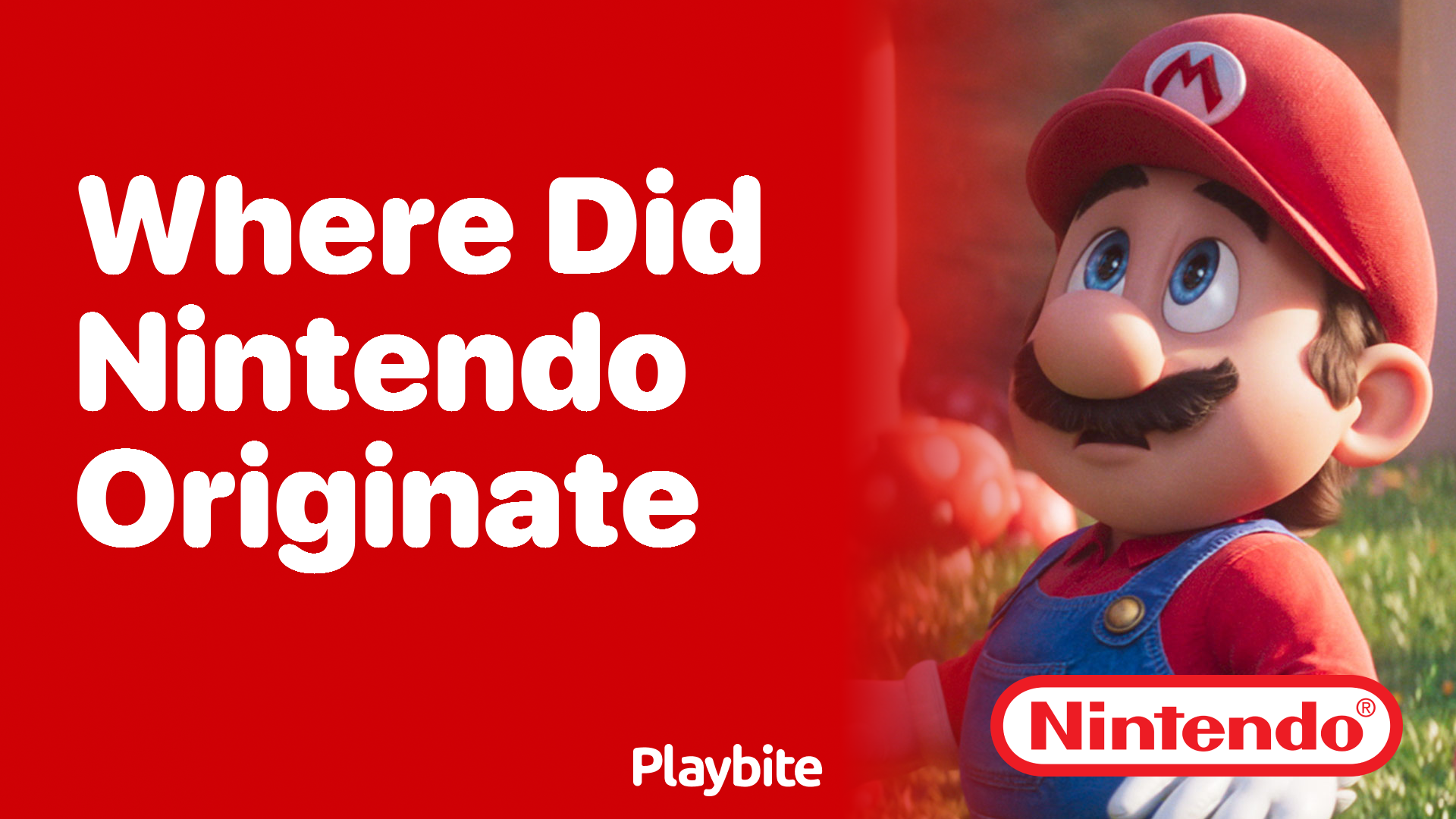 Where Did Nintendo Originate?
