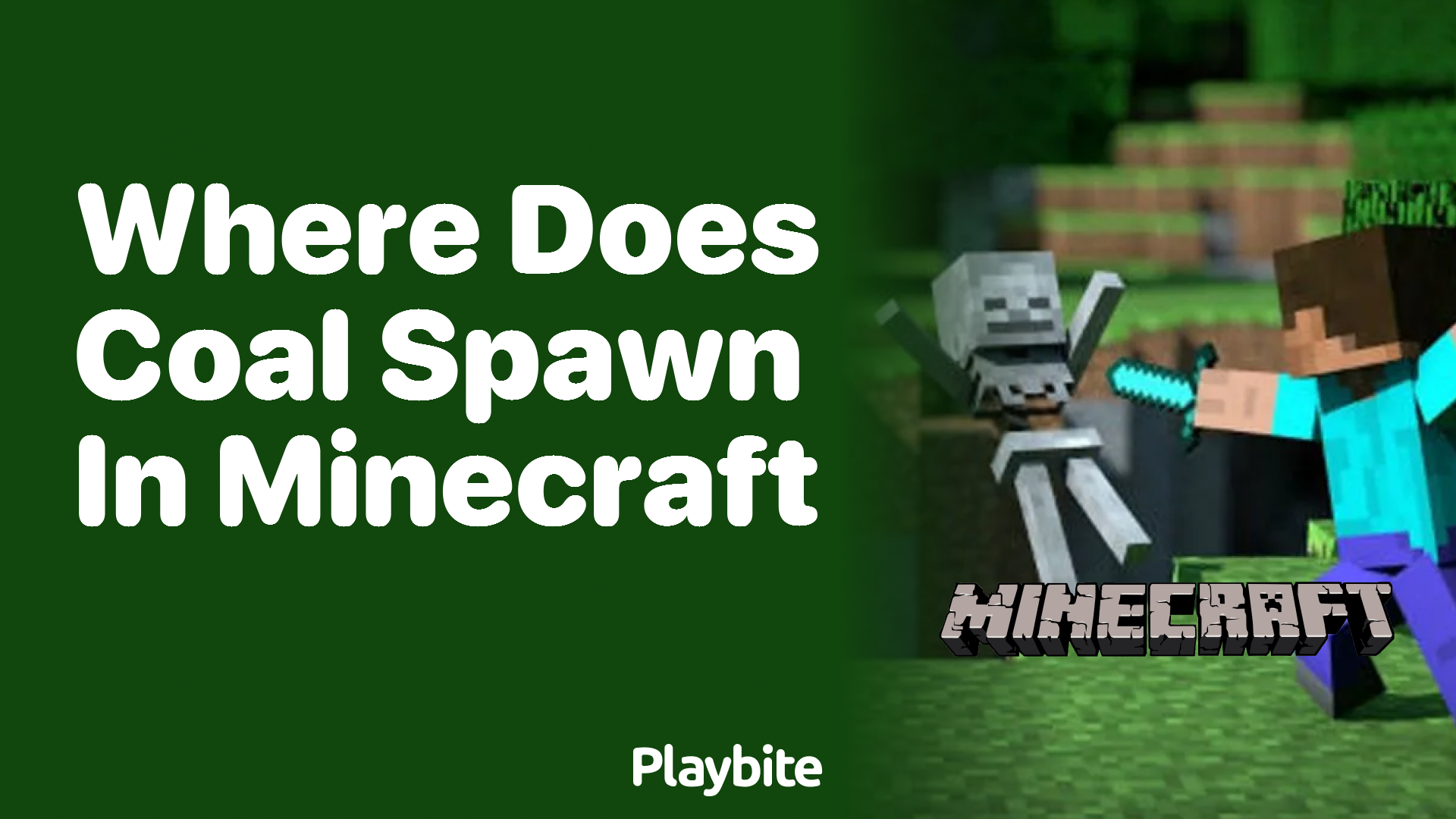 Where Does Coal Spawn in Minecraft? Find Out Here!