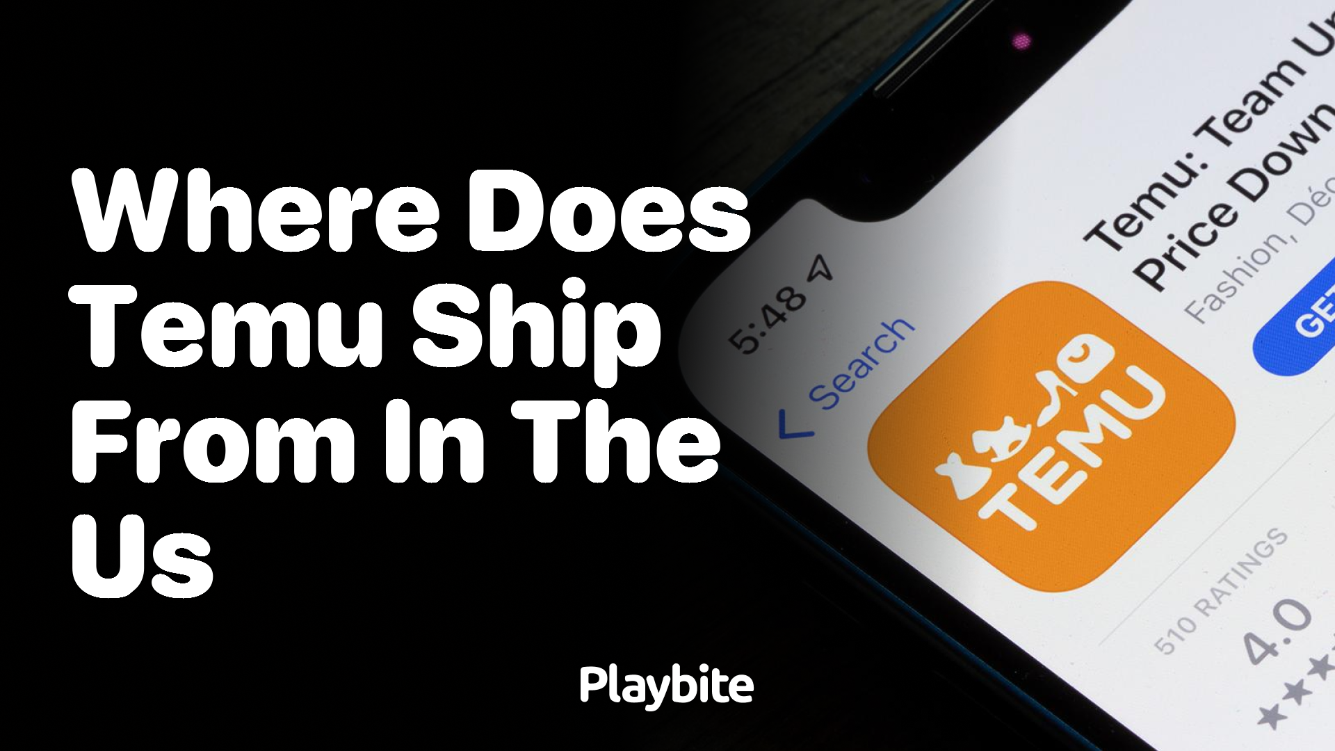 Where Does Temu Ship From in the US?