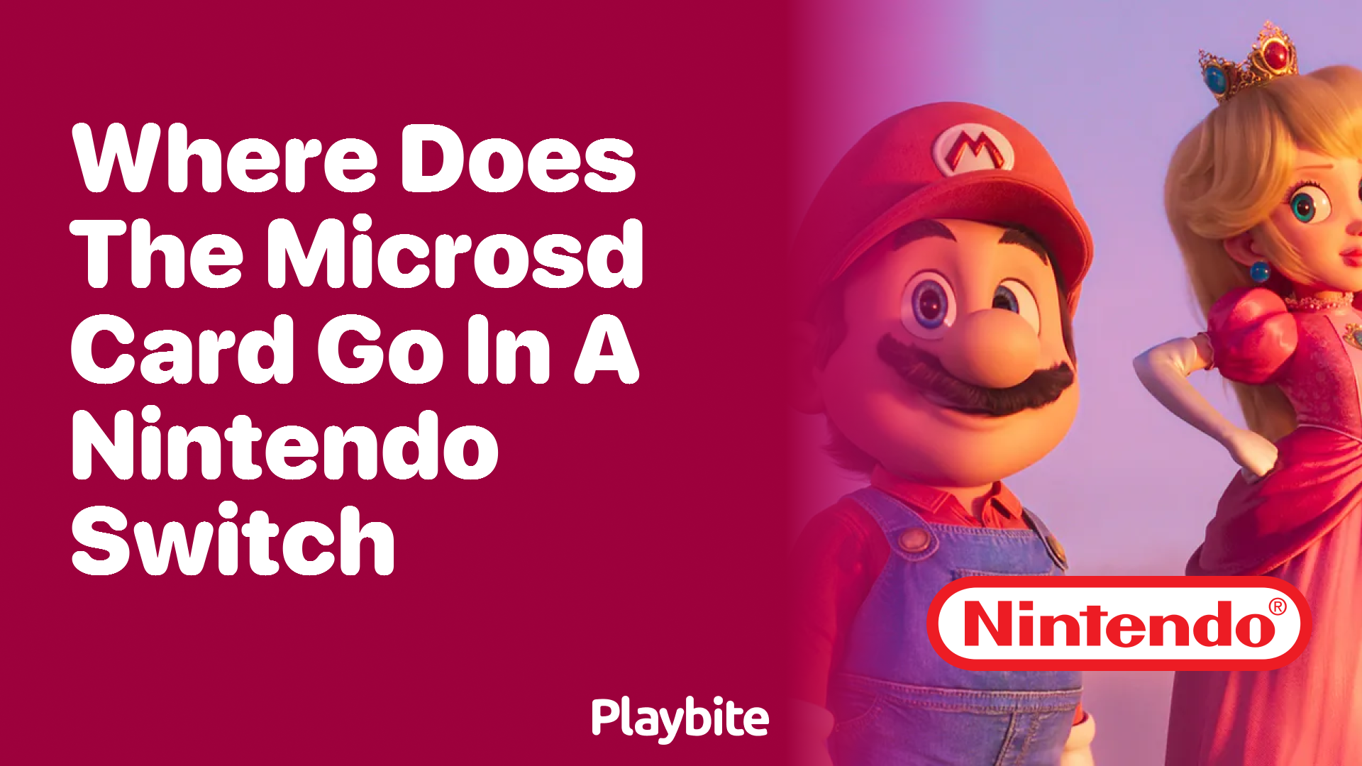 Where Does the MicroSD Card Go in a Nintendo Switch? Playbite