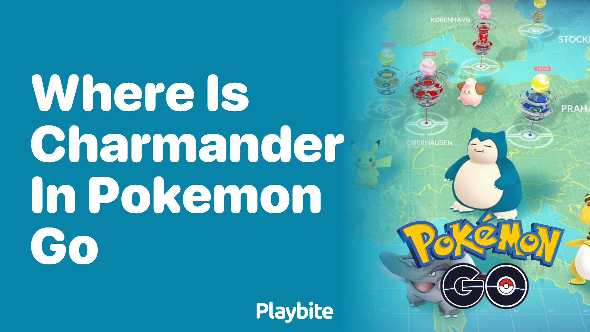 Where Is Charmander in Pokemon GO?