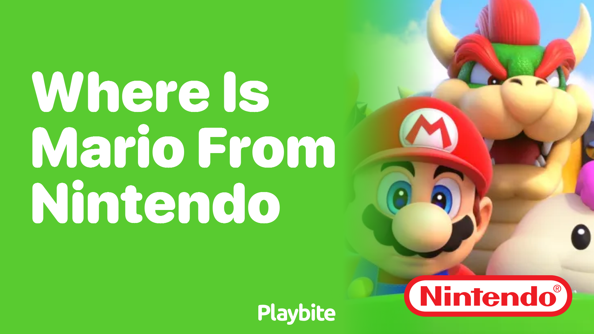 Where Is Mario From in the Nintendo Universe?