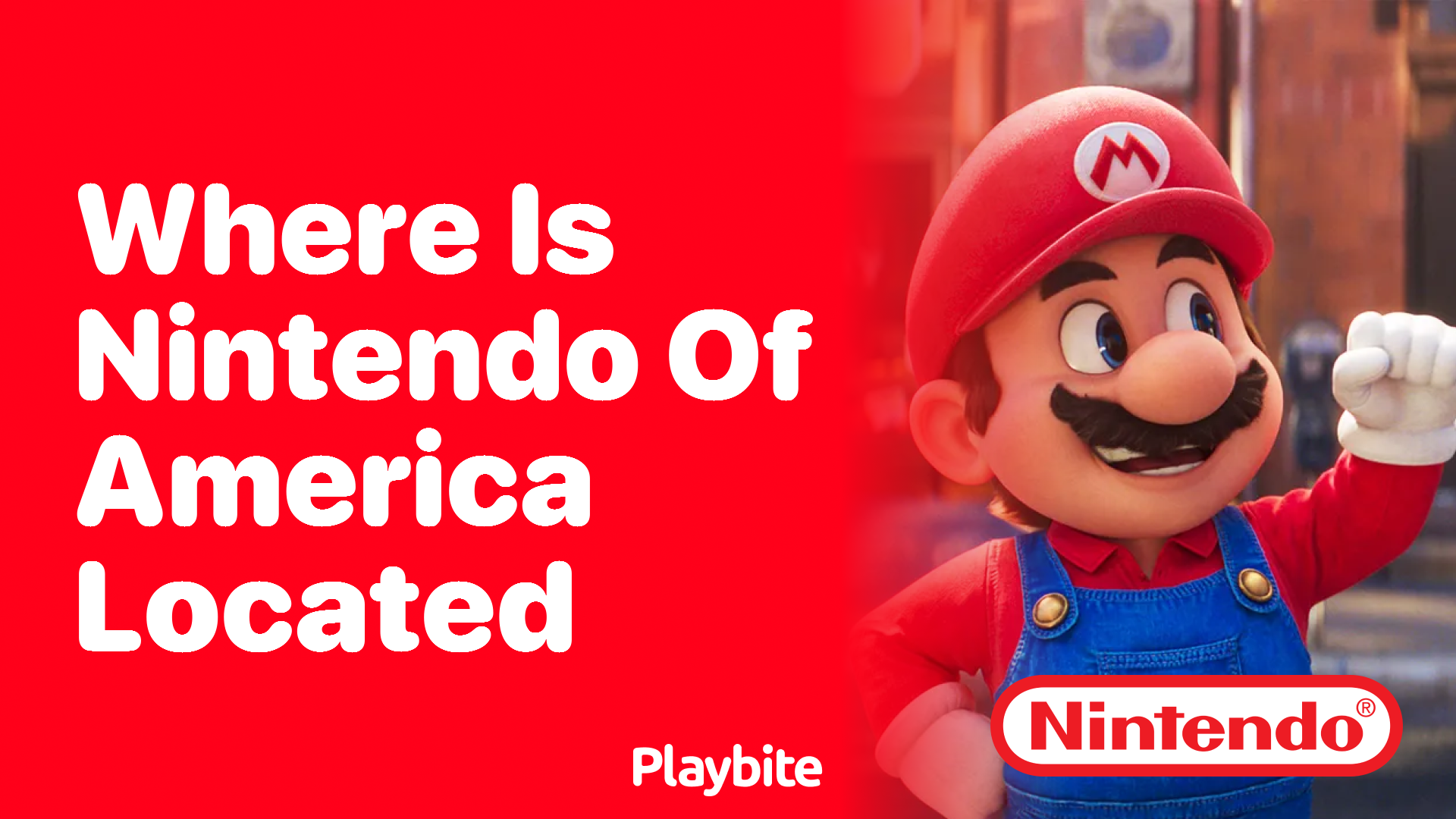 Where Is Nintendo of America Located?