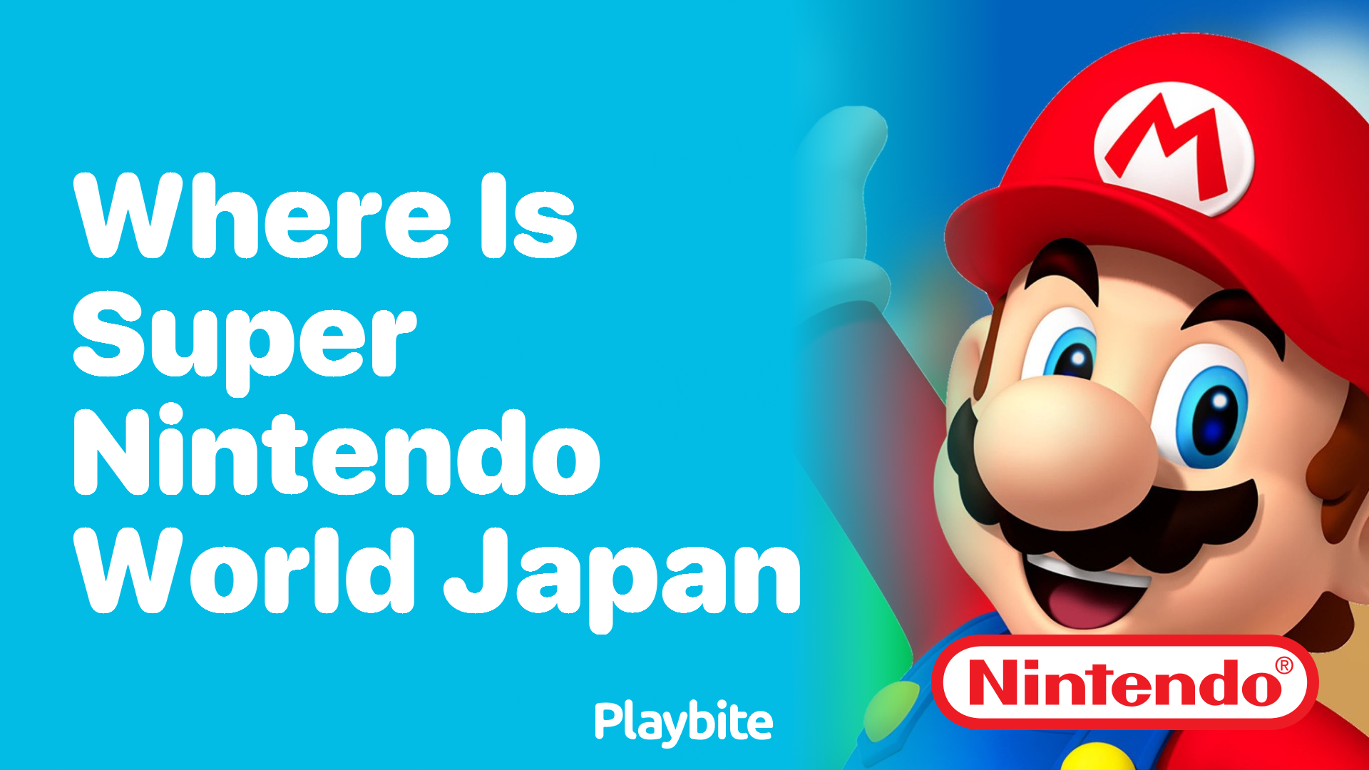 Where is Super Nintendo World Japan Located?