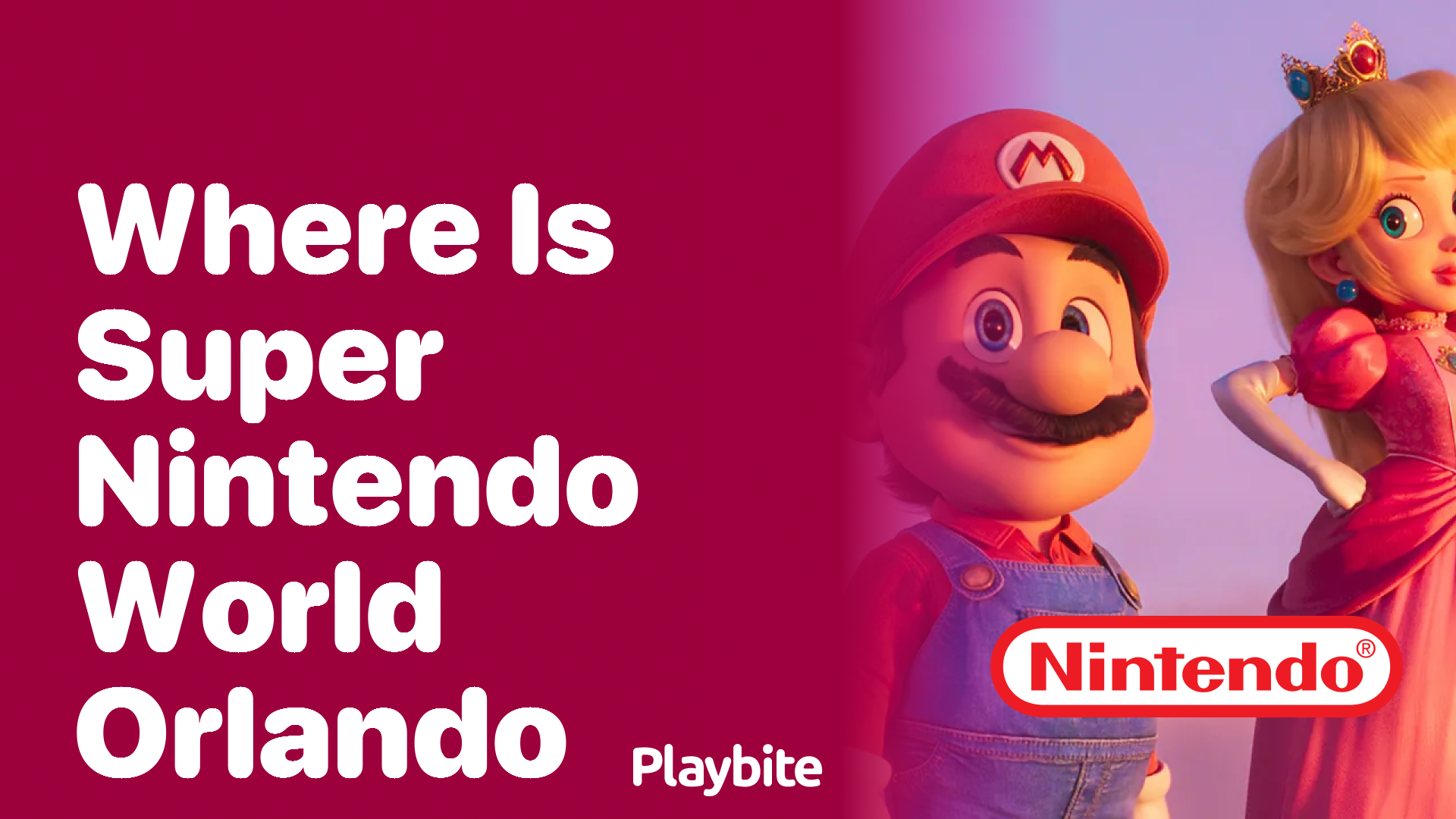 Where is Super Nintendo World Orlando Located?