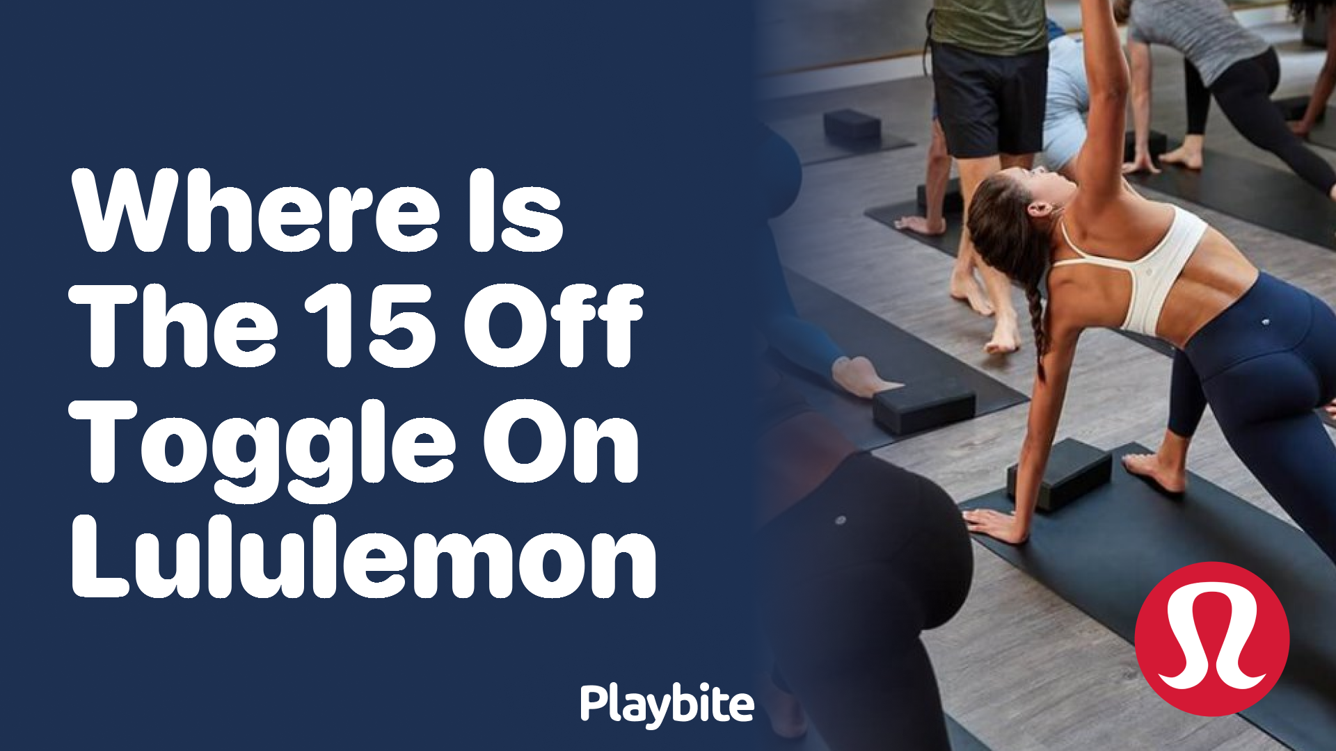 Where Is the 15% Off Toggle on Lululemon?