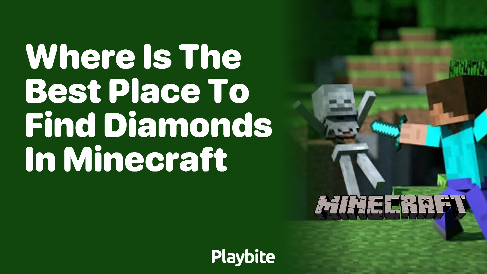 Where Is the Best Place to Find Diamonds in Minecraft?
