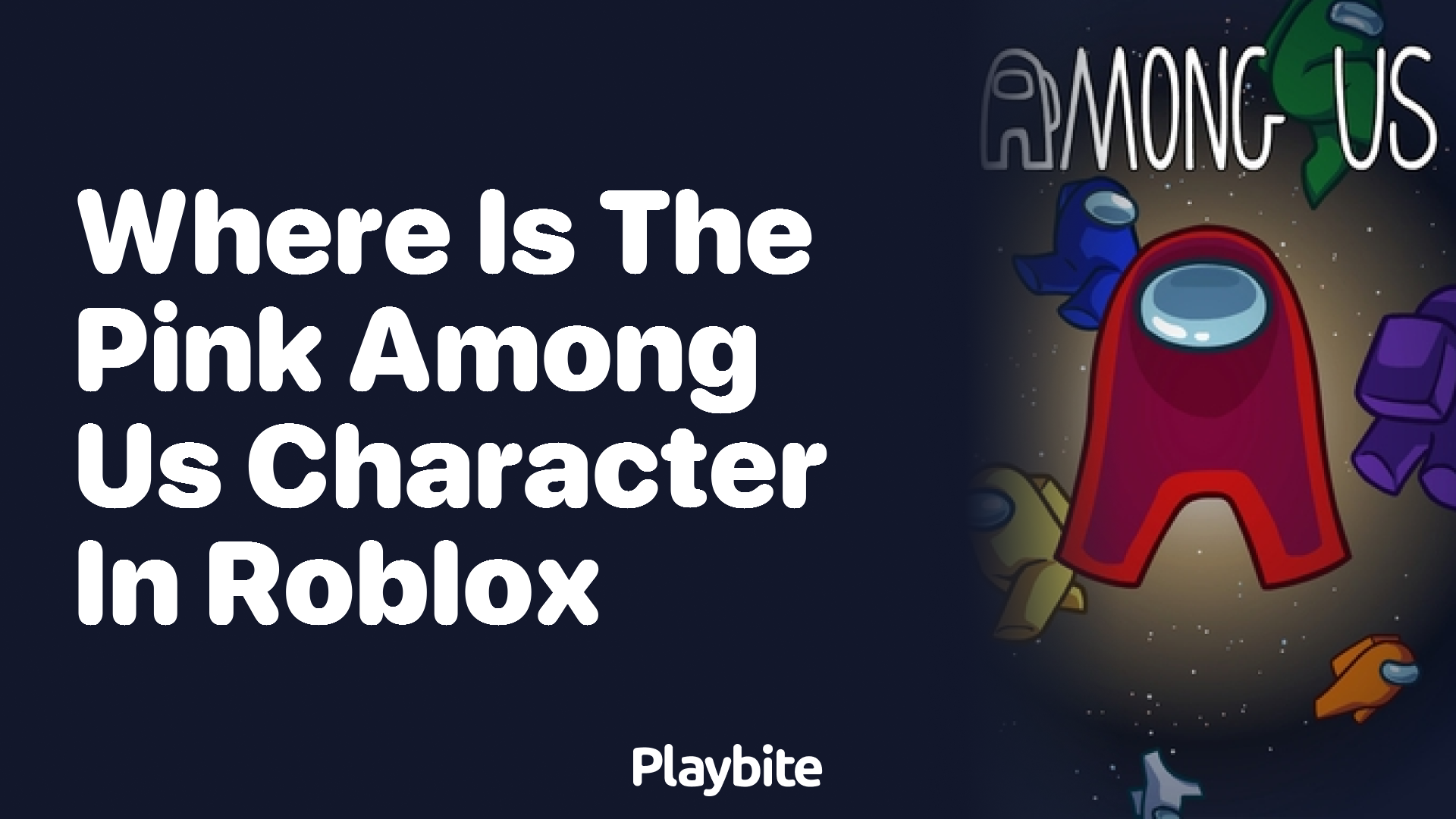 Where Is the Pink Among Us Character in Roblox?
