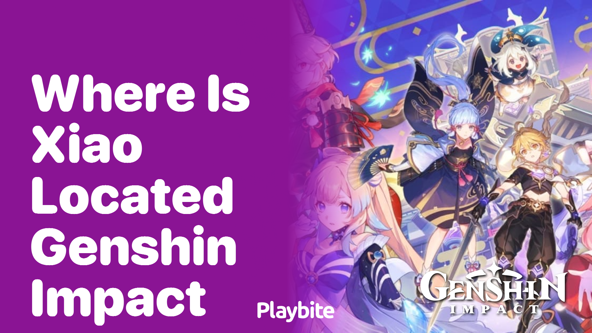 Where is Xiao Located in Genshin Impact?