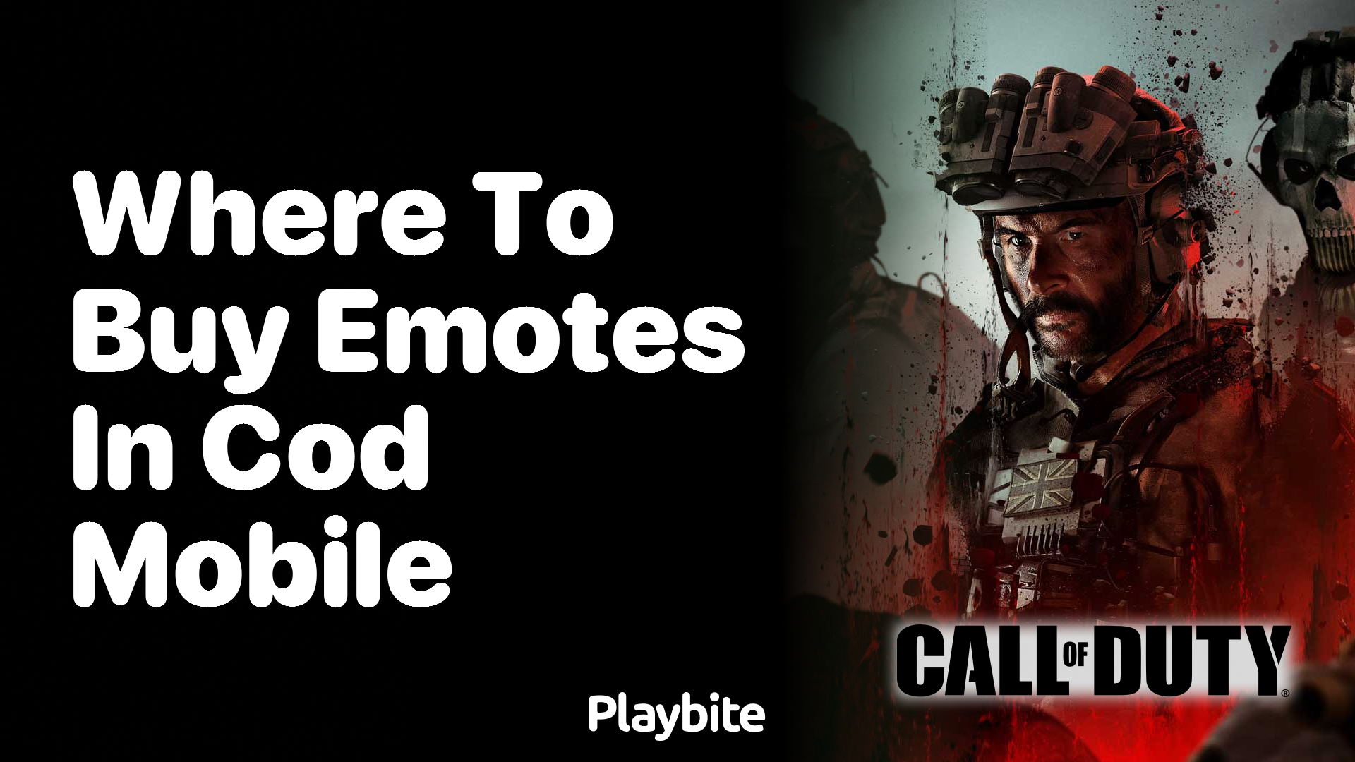 Where to Buy Emotes in COD Mobile?