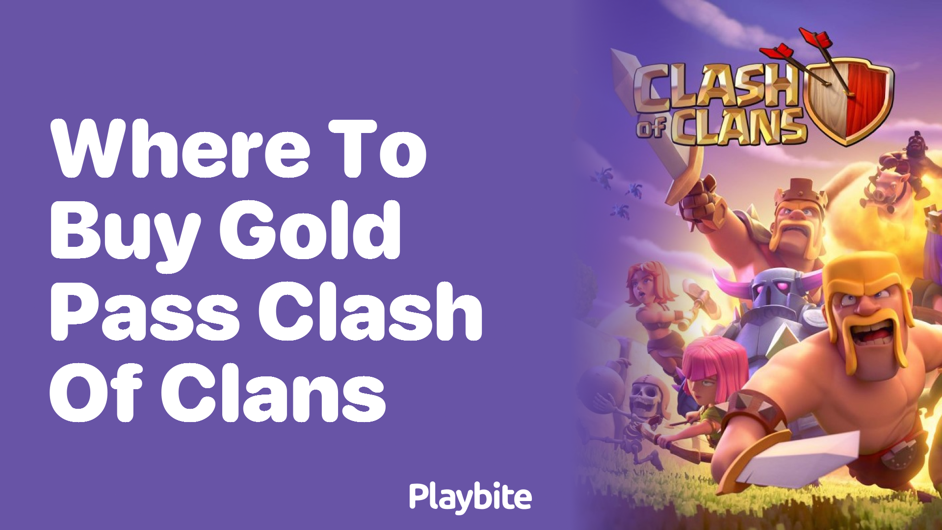 Where to Buy Gold Pass in Clash of Clans
