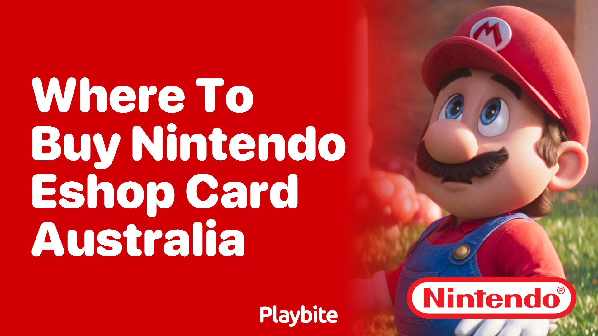 Where to Buy Nintendo eShop Cards in Australia