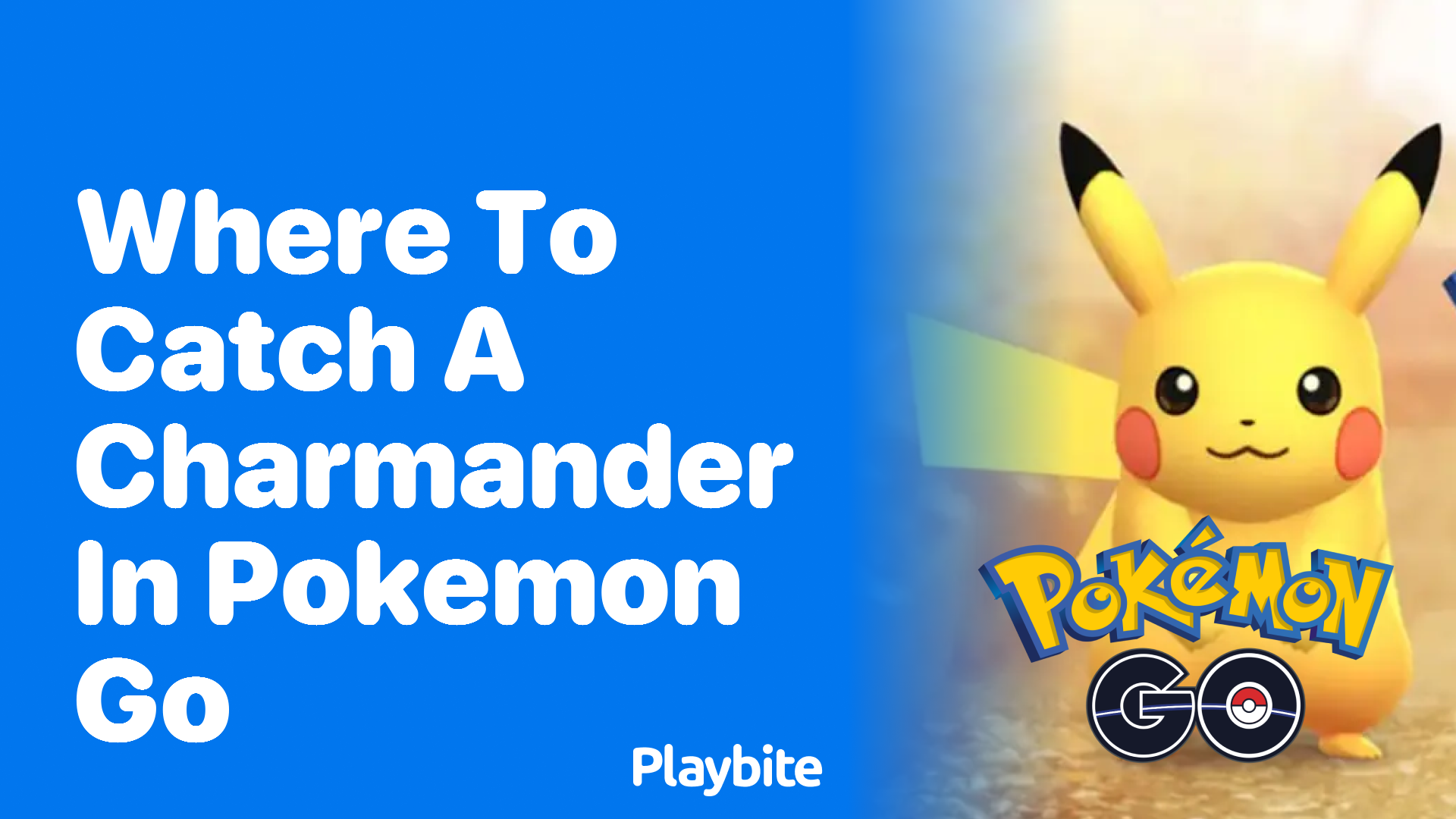 Where to Catch a Charmander in Pokemon GO