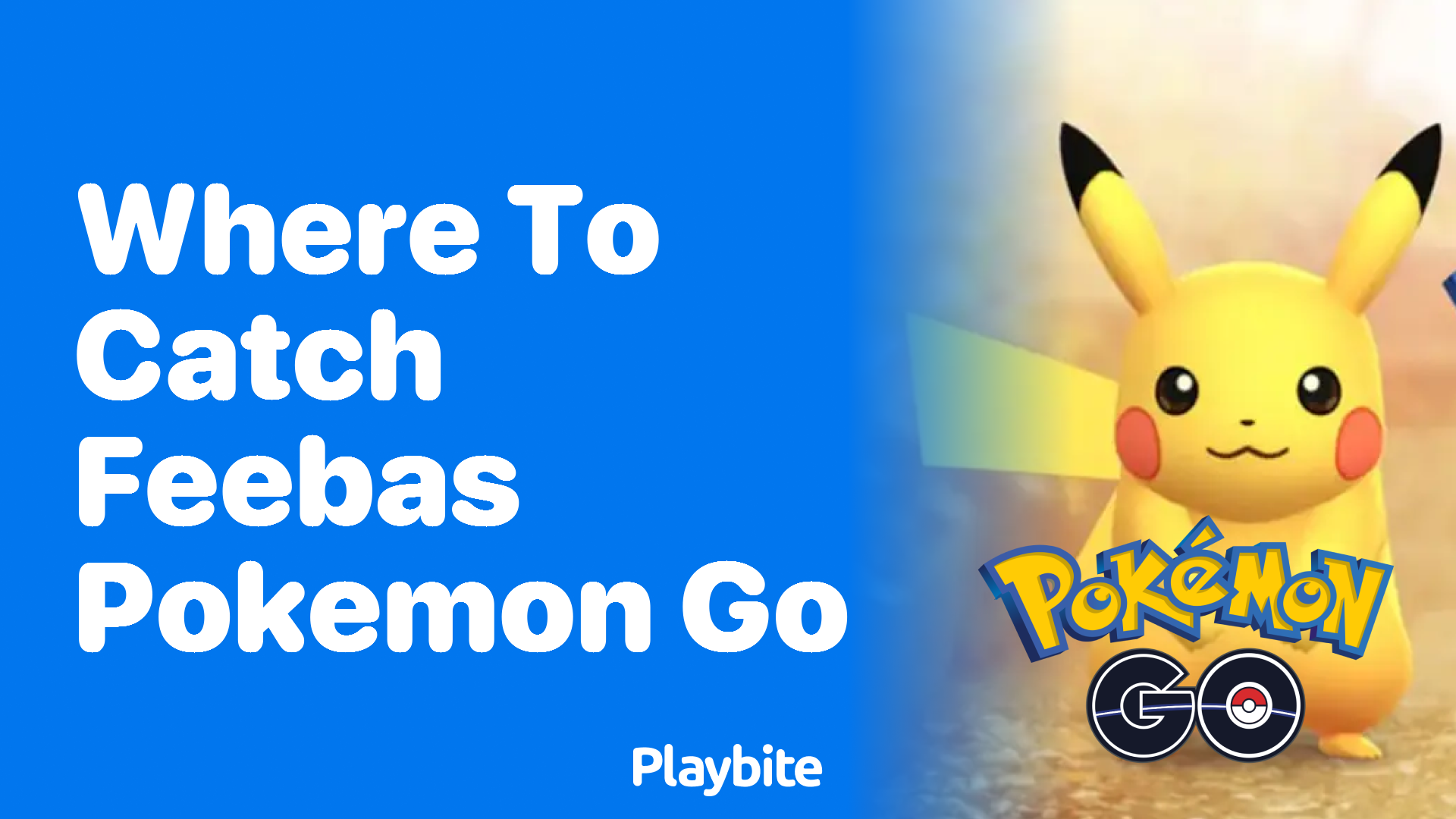 Where to Catch Feebas in Pokemon GO