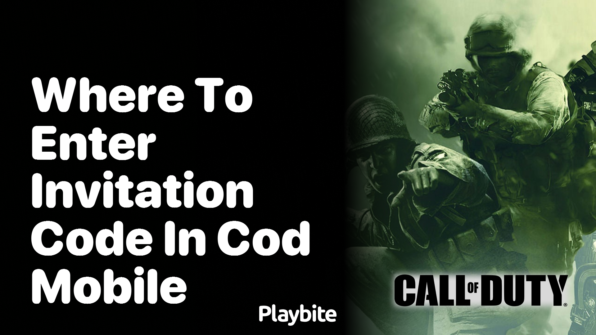 Where to Enter Invitation Code in COD Mobile: A Quick Guide