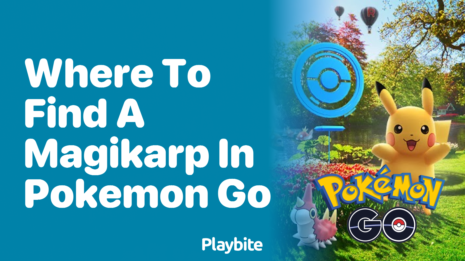 Where to Find a Magikarp in Pokemon GO