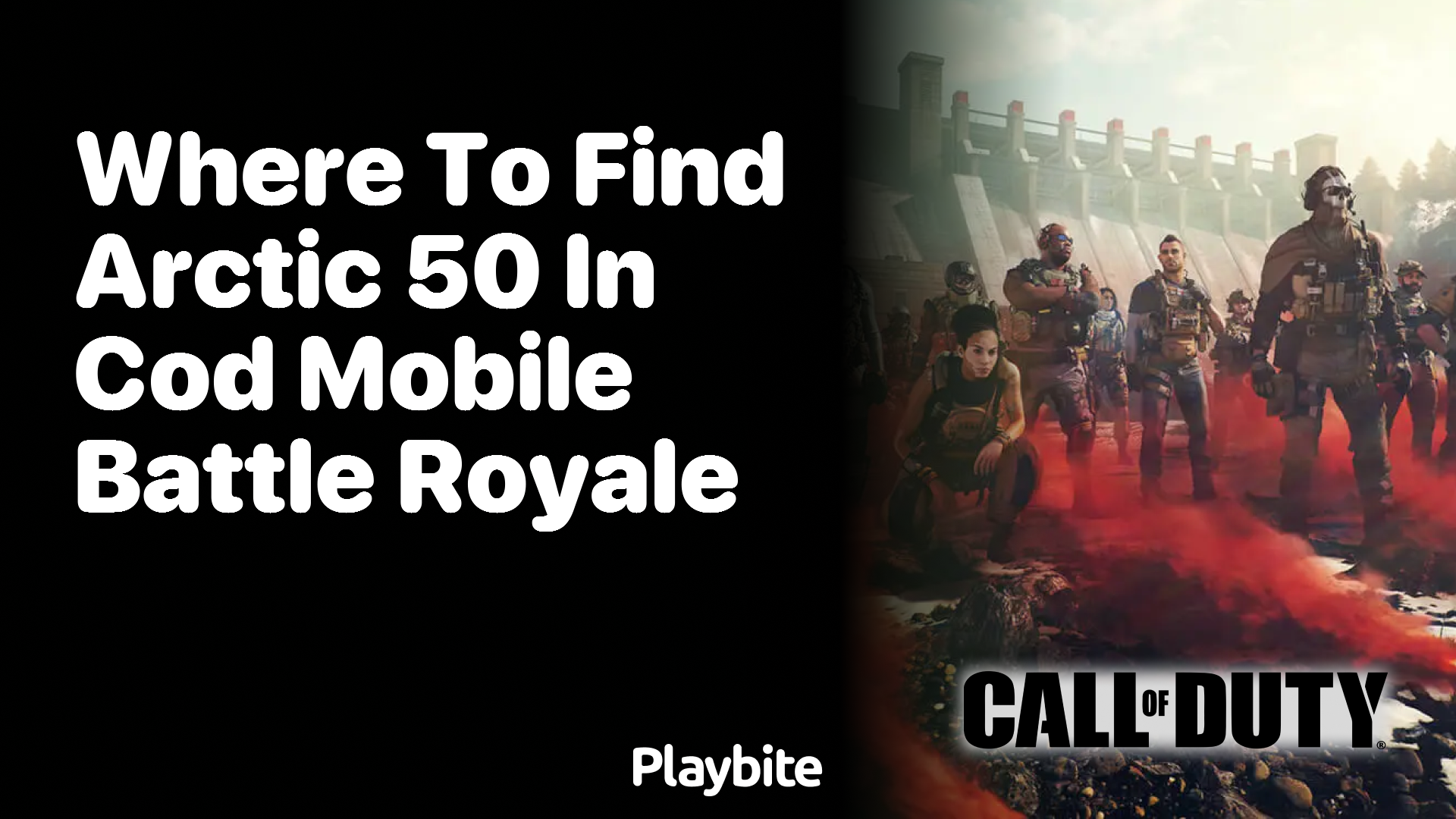 Where to Find the Arctic .50 in COD Mobile Battle Royale