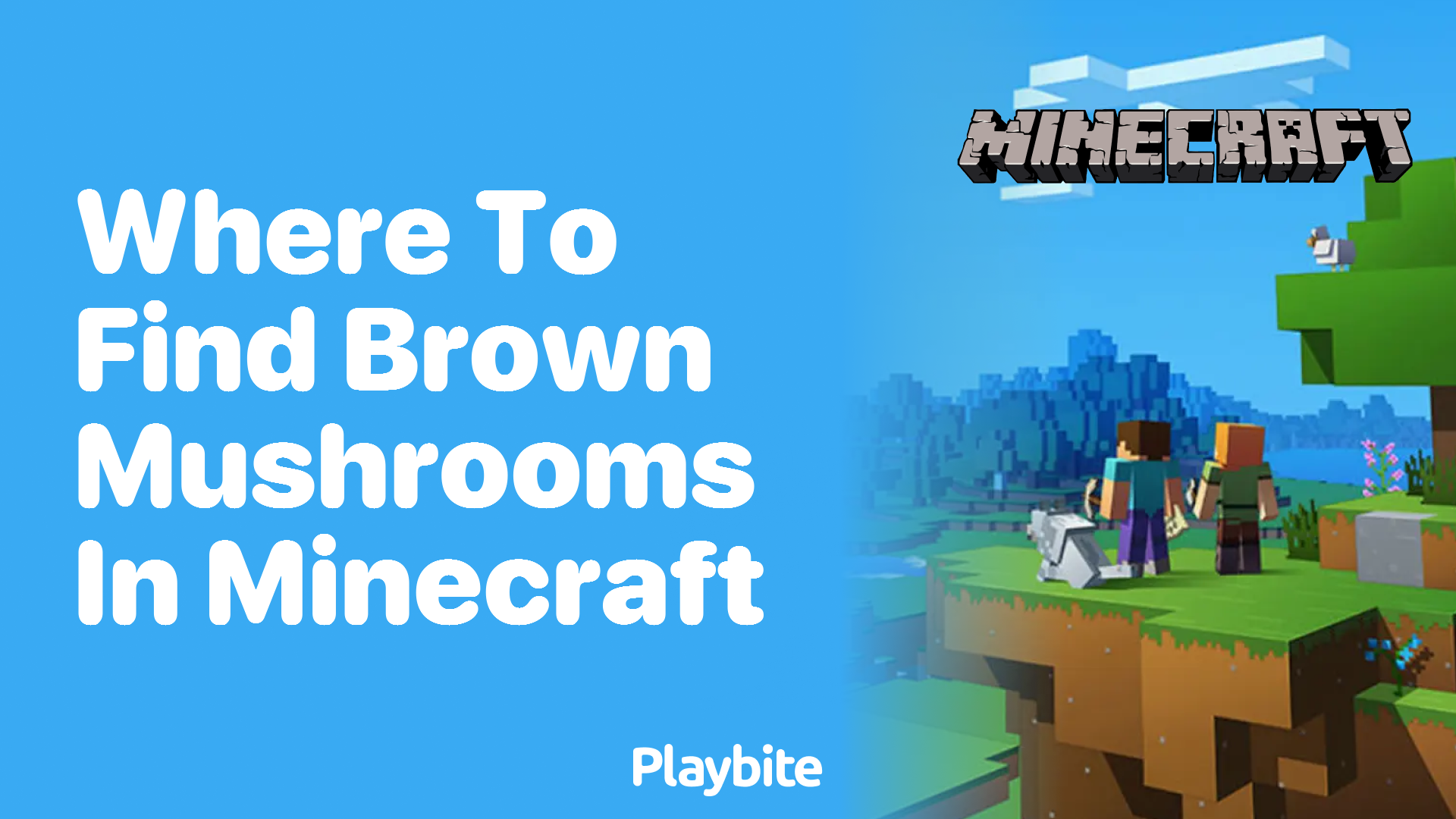 Where to Find Brown Mushrooms in Minecraft