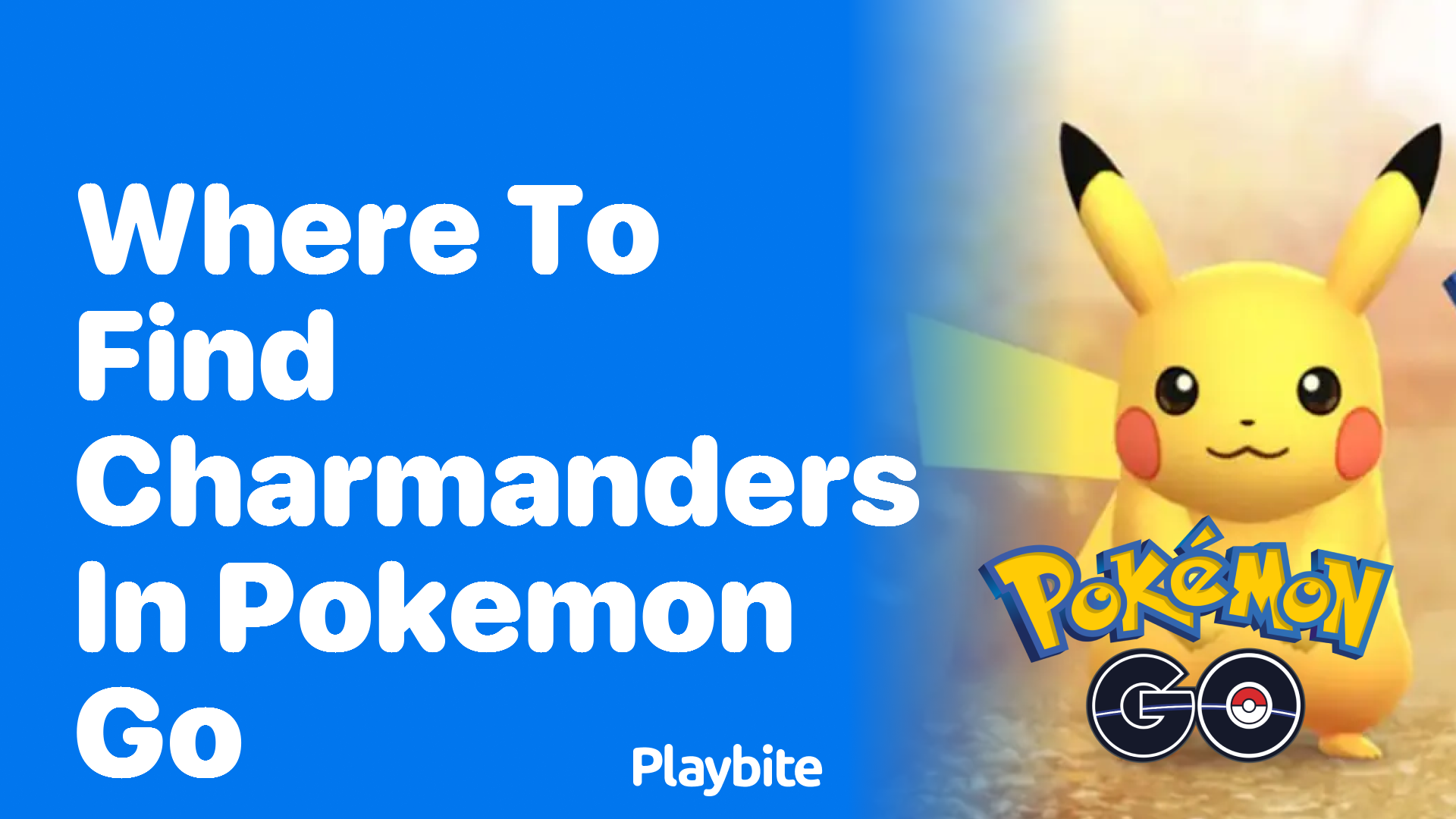 Where to Find Charmanders in Pokemon GO
