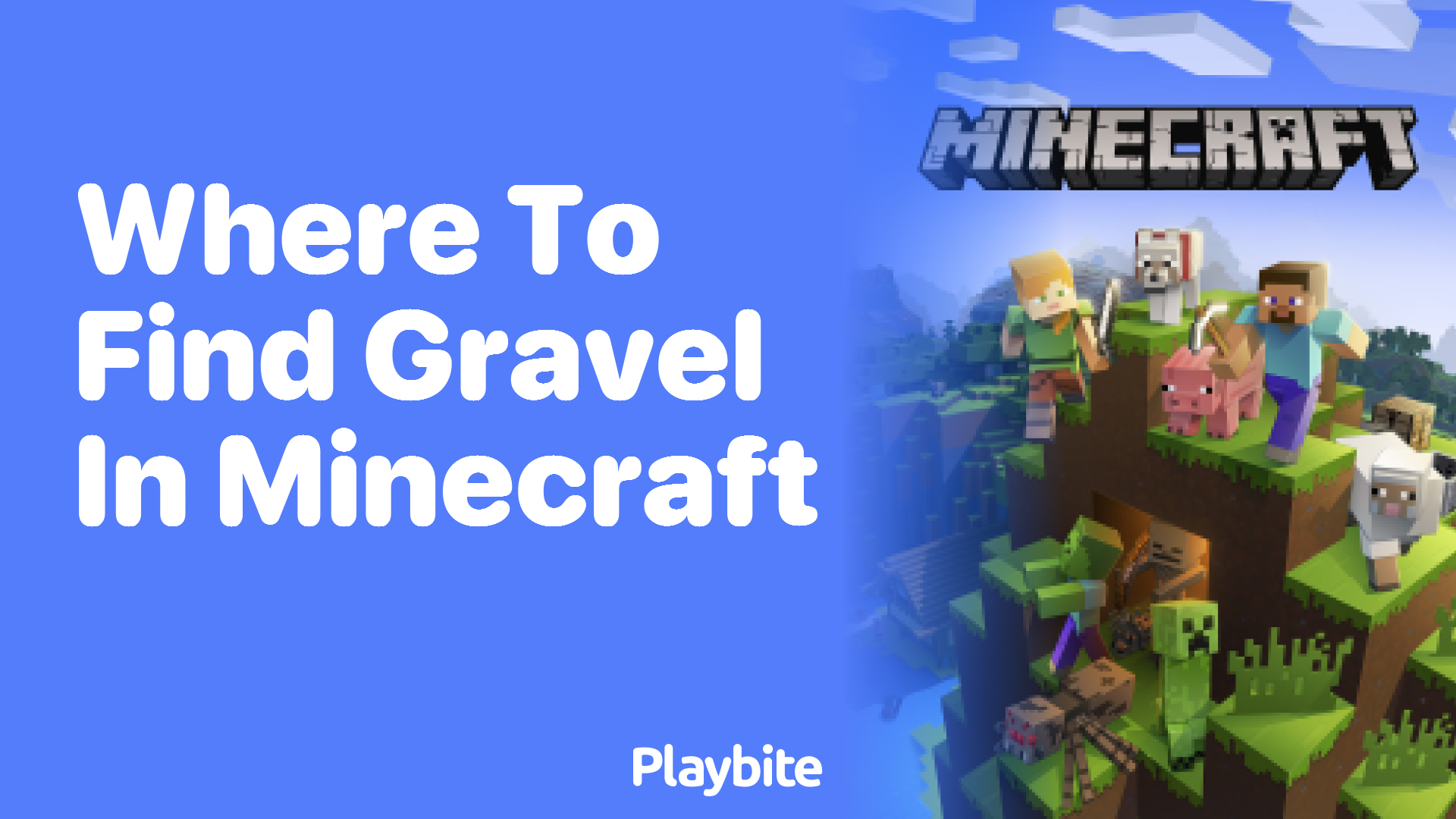 Discover Where to Find Gravel in Minecraft
