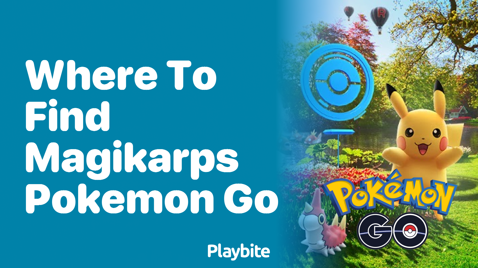Where to Find Magikarps in Pokemon GO