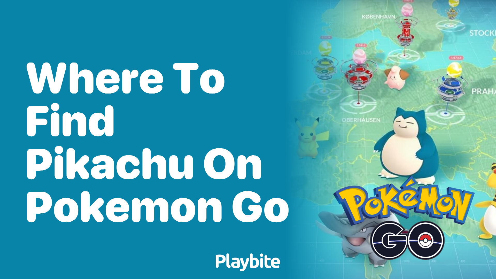 Where to Find Pikachu in Pokemon GO