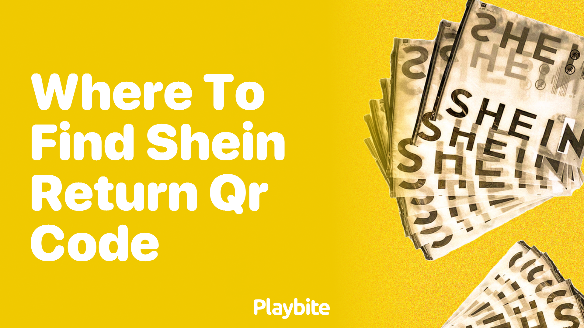 Where to Find the SHEIN Return QR Code
