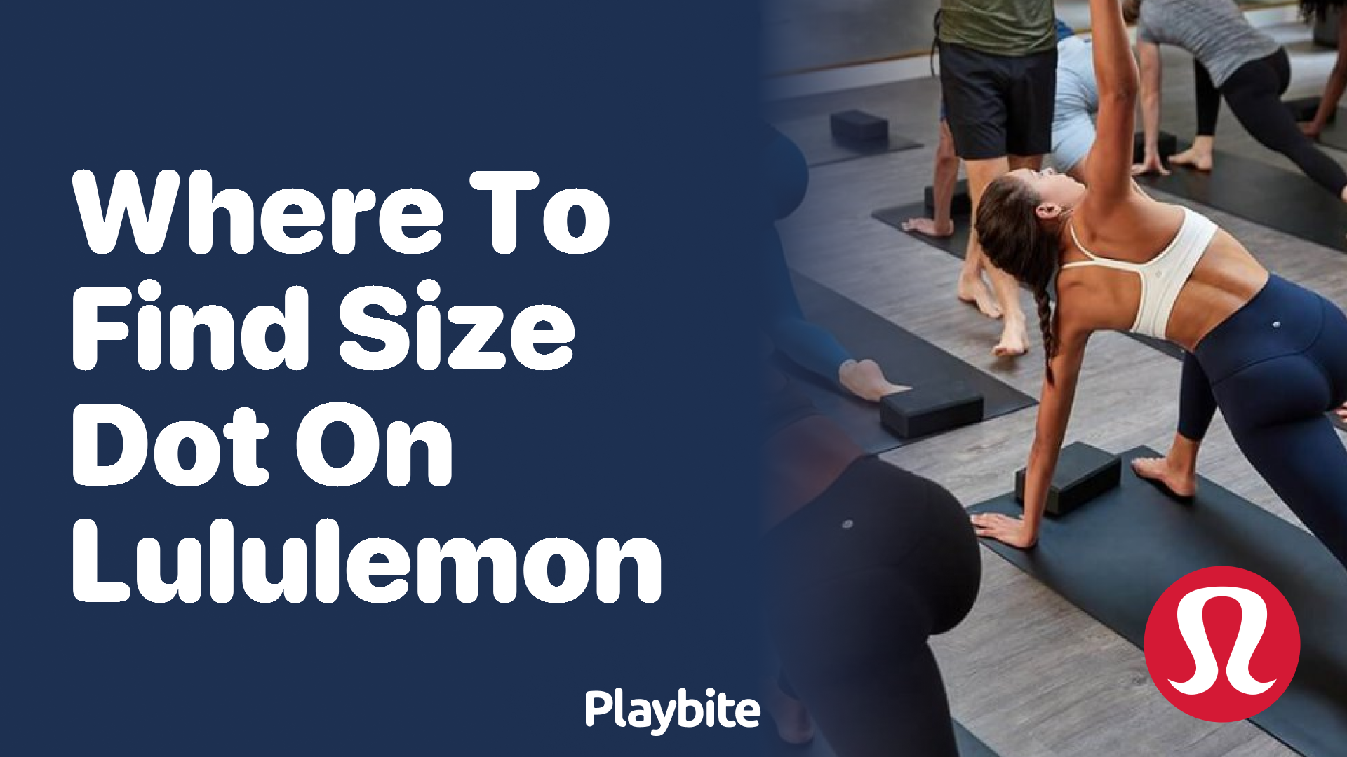 Where to Find the Size Dot on Lululemon Apparel