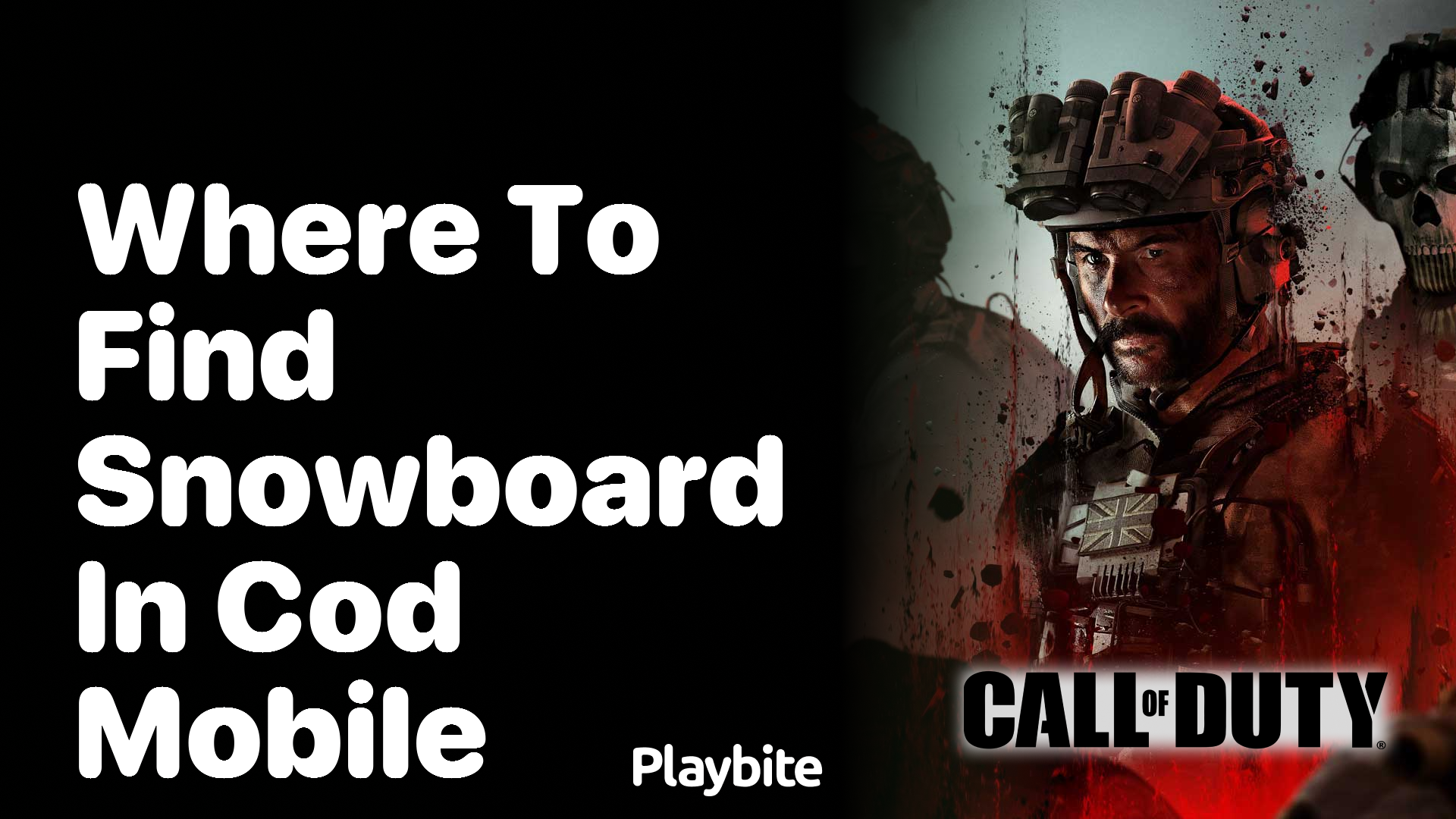 Where to Find Snowboard in CoD Mobile?