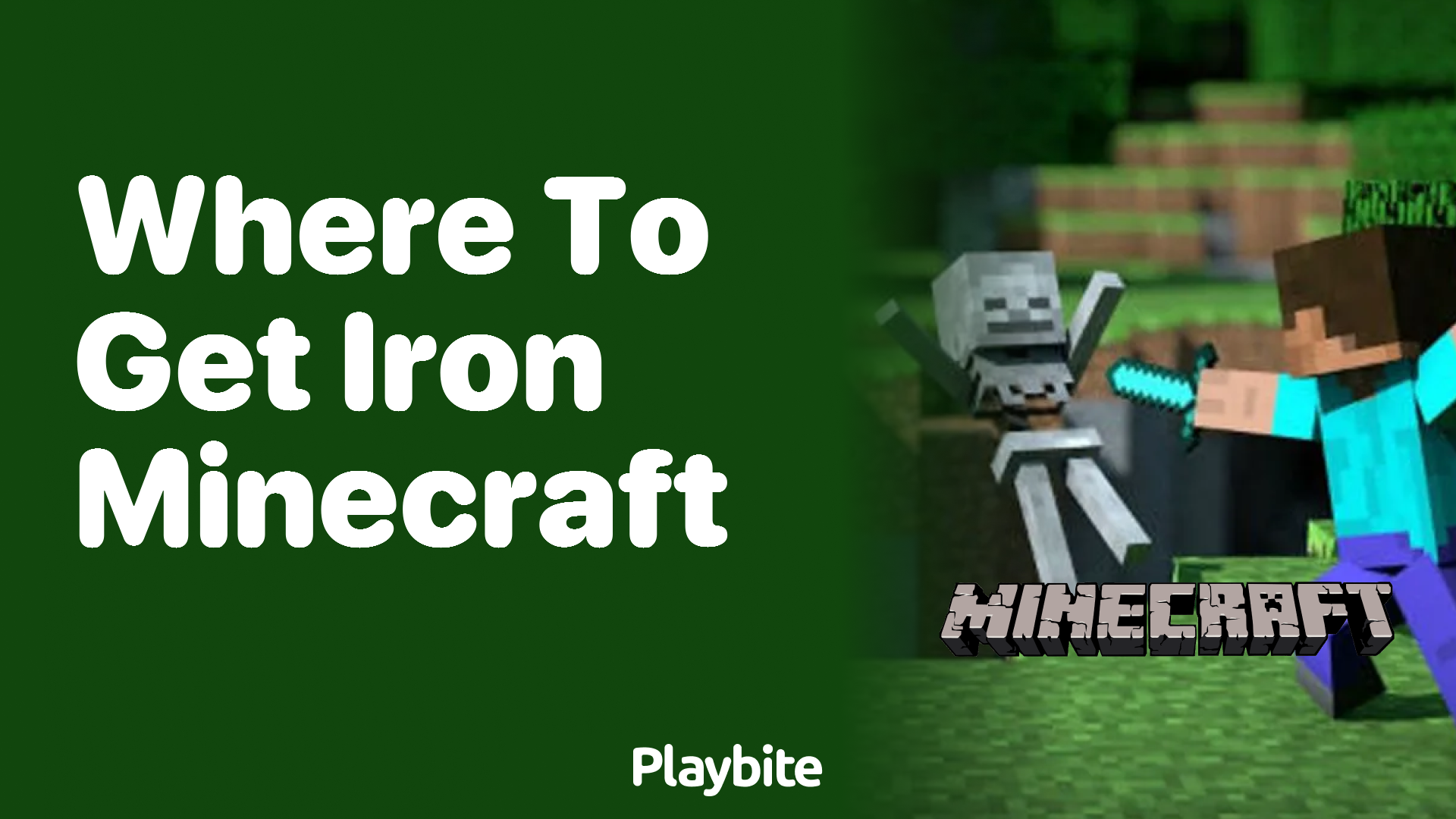 Where to Get Iron in Minecraft: A Quick Guide