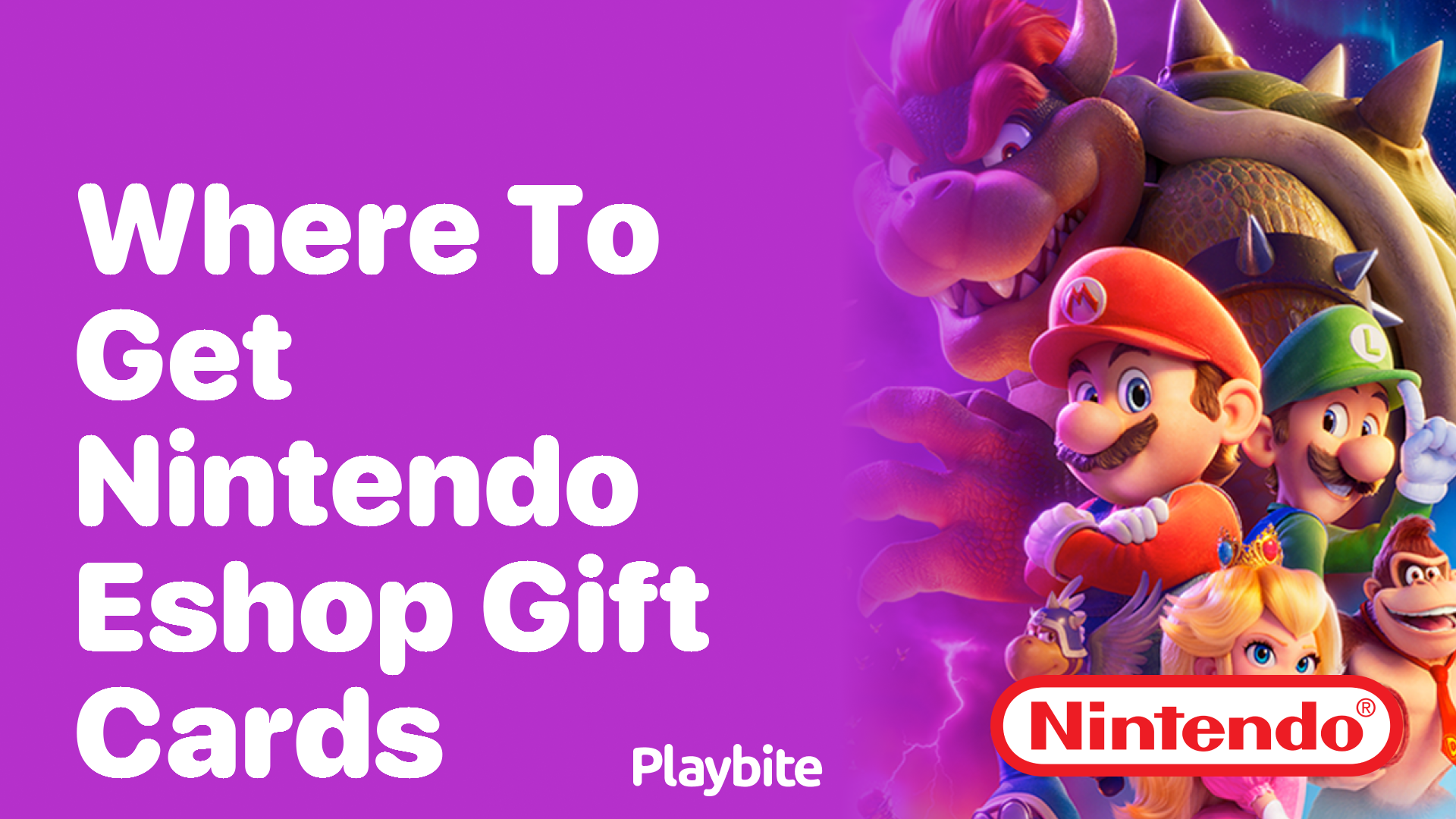 Where to Get Nintendo eShop Gift Cards: A Quick Guide