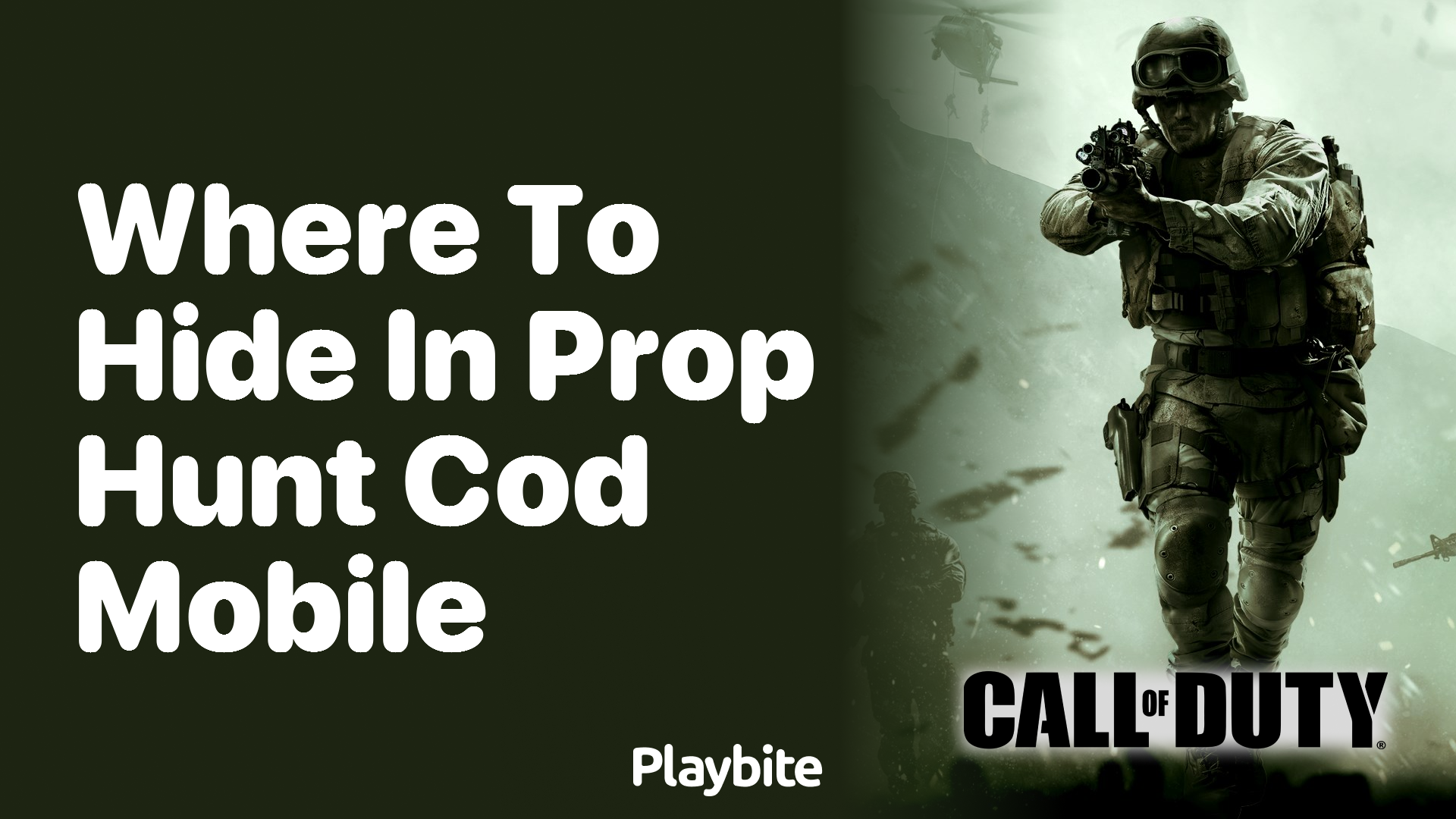 Where to Hide in Prop Hunt COD Mobile: Mastering the Art of Disguise