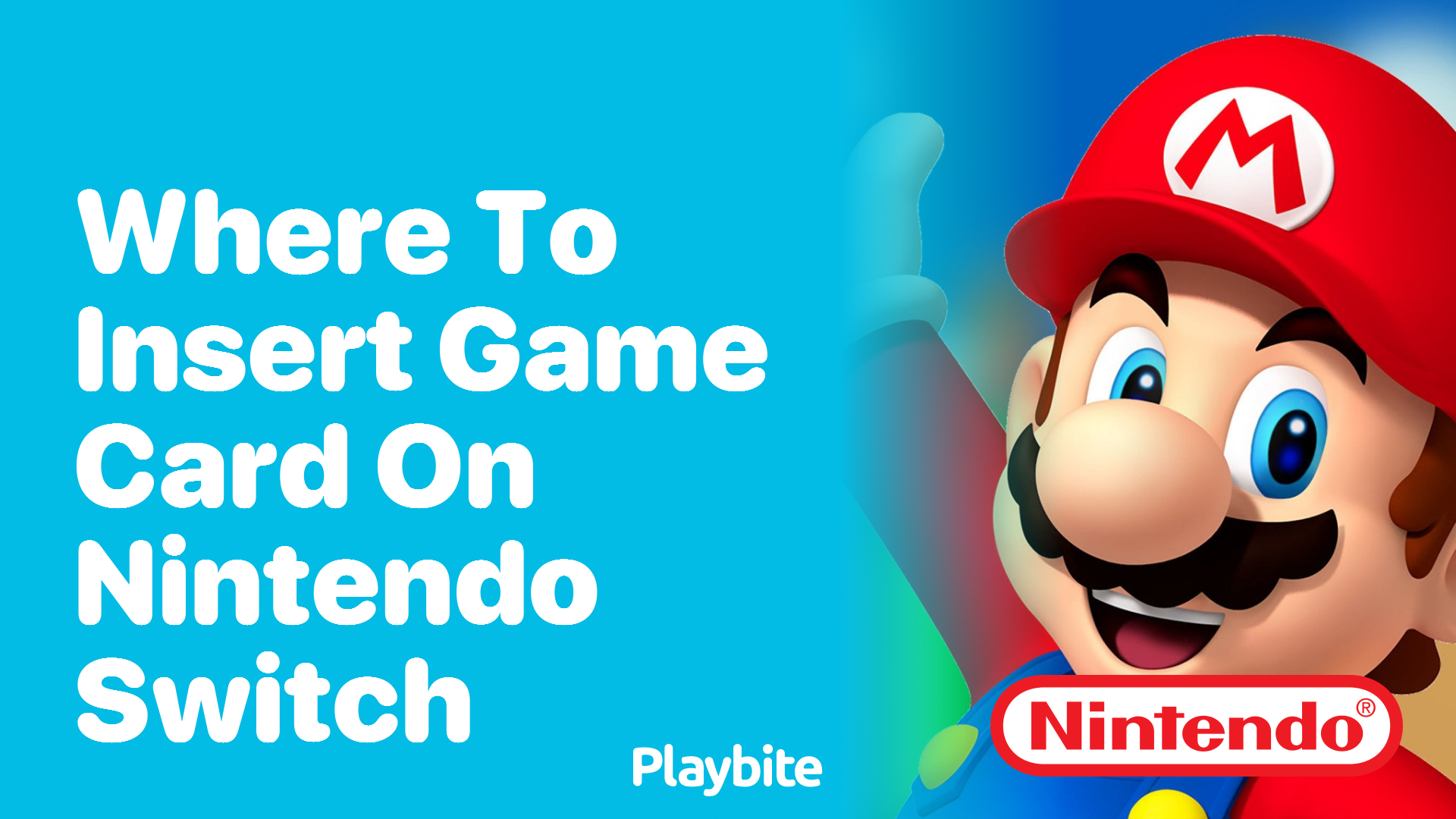 Where To Insert Game Card on Nintendo Switch