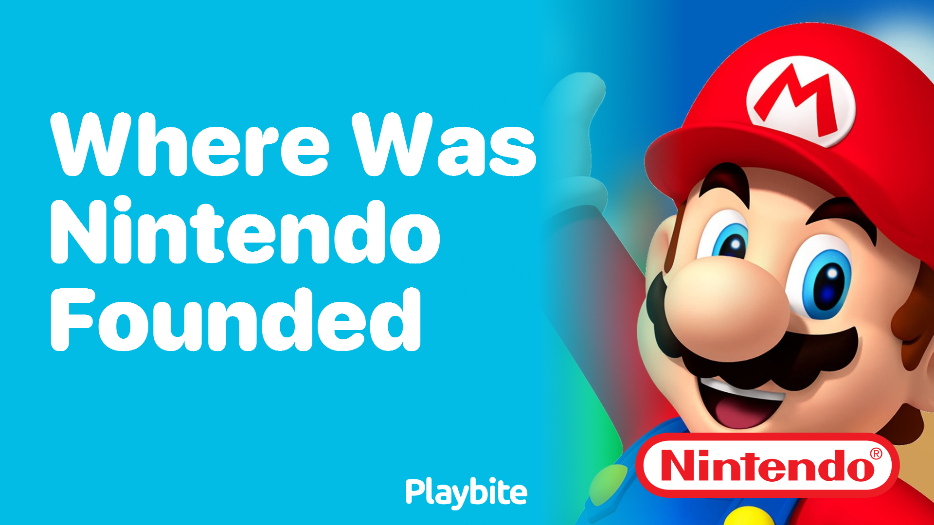 Where Was Nintendo Founded?