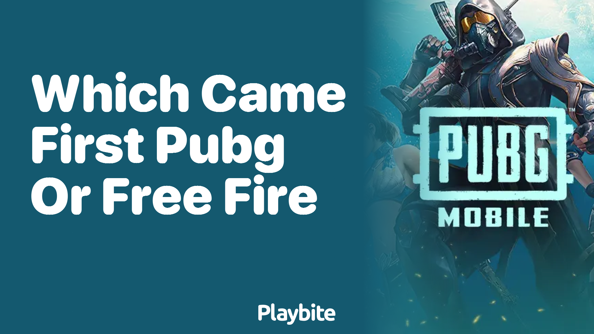 Which Came First: PUBG or Free Fire? Playbite