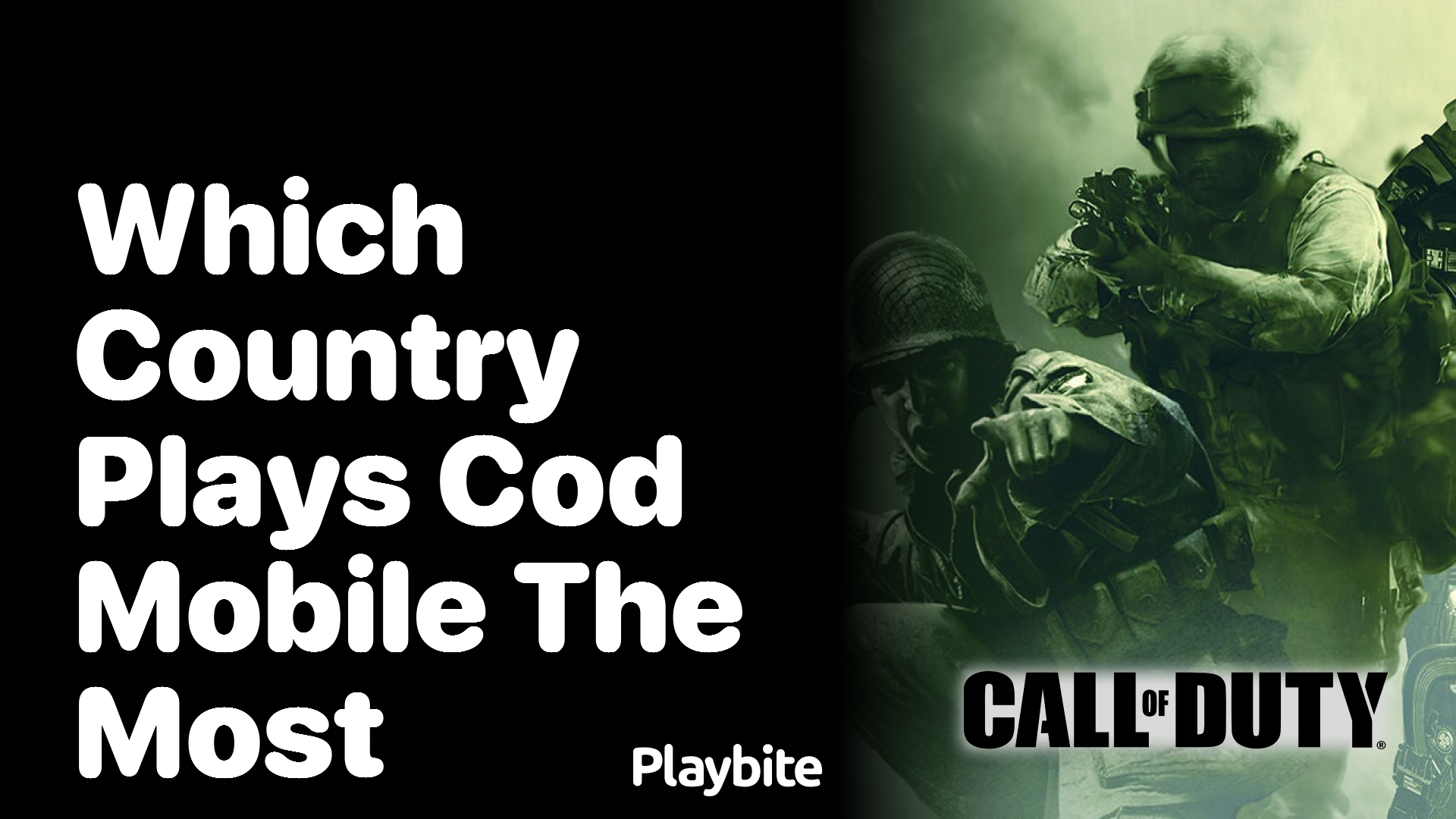 Which Country Plays COD Mobile the Most?