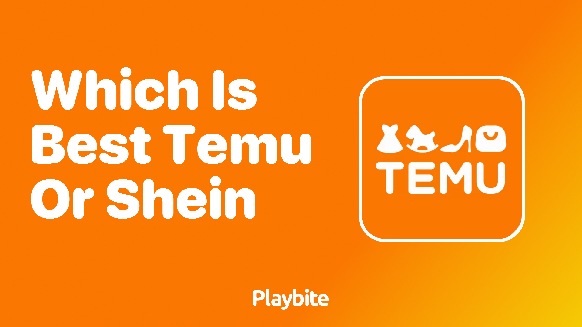 Which is Better: Temu or SHEIN?