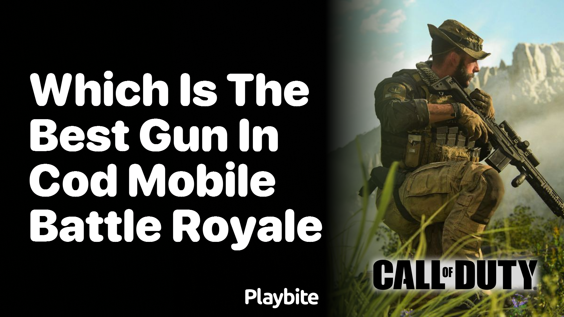 Which is the Best Gun in COD Mobile Battle Royale?