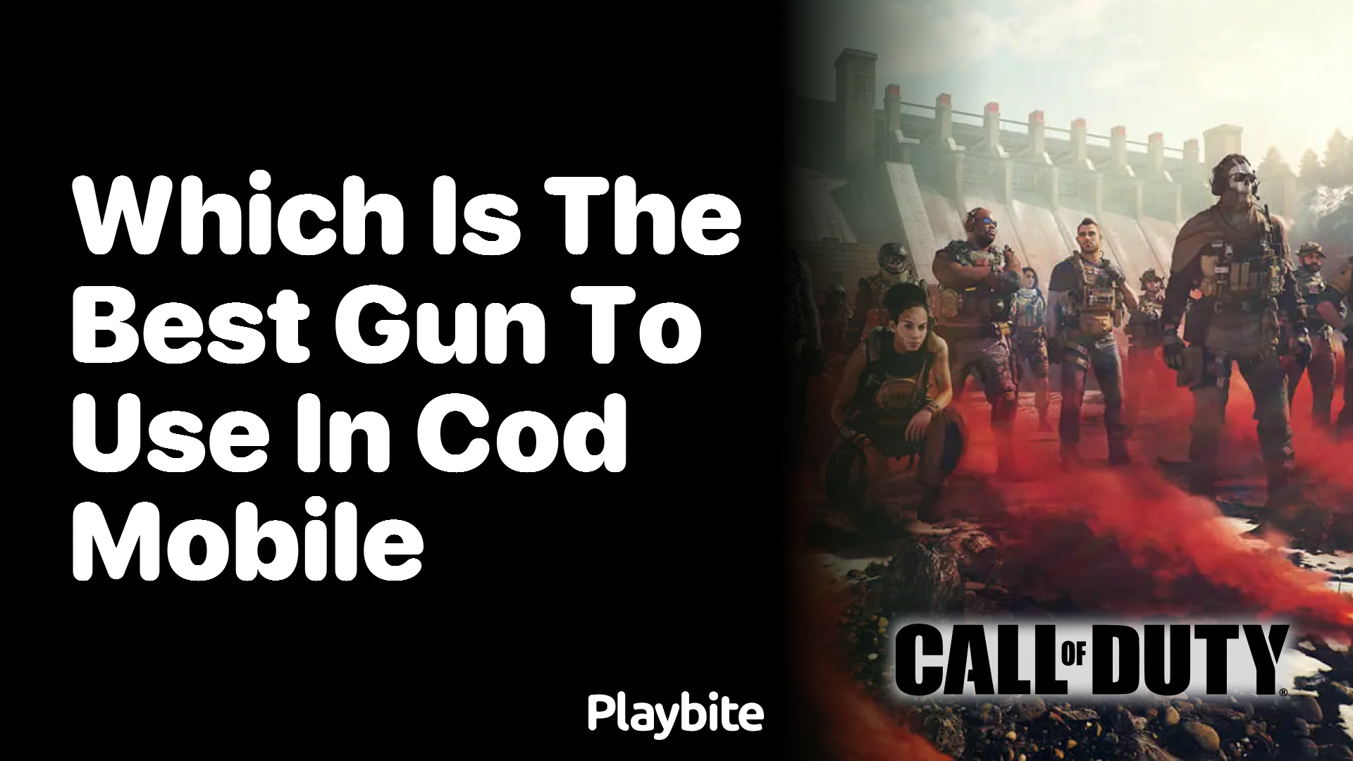 Which is the Best Gun to Use in COD Mobile?