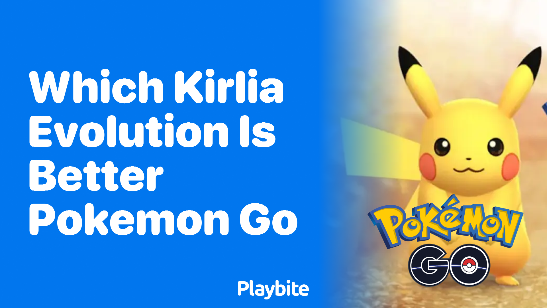 Which Kirlia Evolution is Better in Pokemon GO?